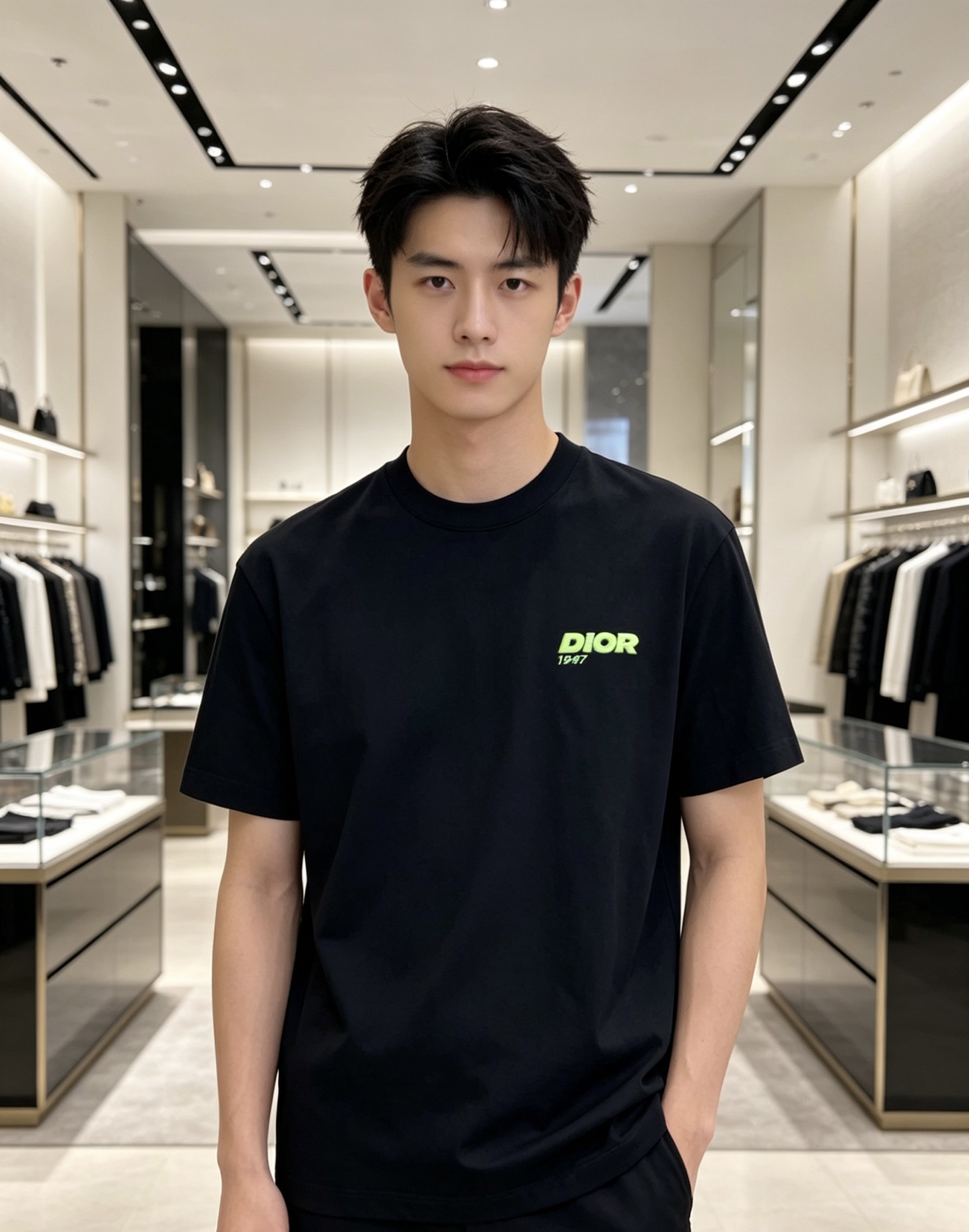 Dior 迪奥 2026ss 春夏新款首发专柜最新款短袖圆领T恤 高端订制 设计前卫时尚！品牌logo重