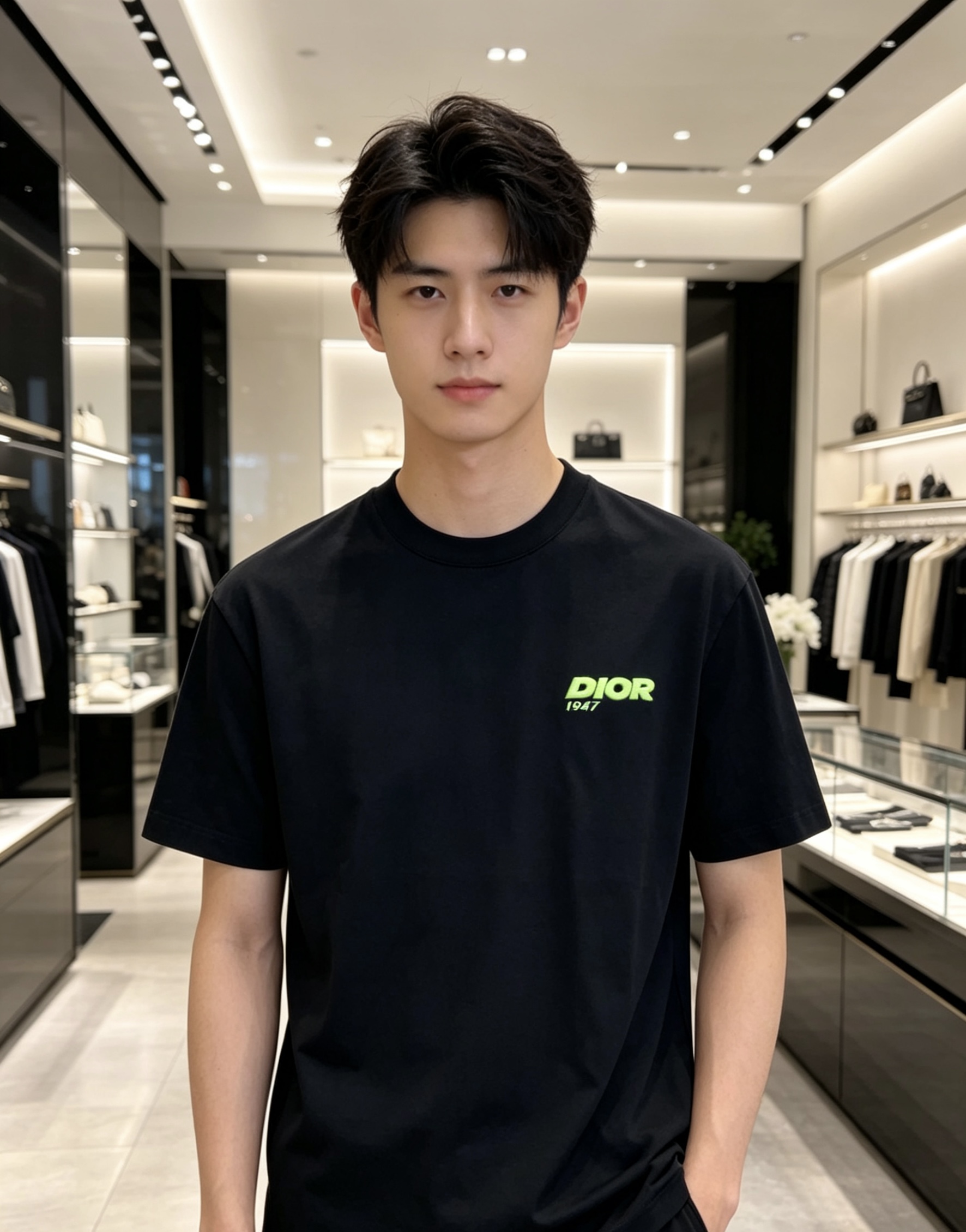 Dior 迪奥 2026ss 春夏新款首发专柜最新款短袖圆领T恤 高端订制 设计前卫时尚！品牌logo重