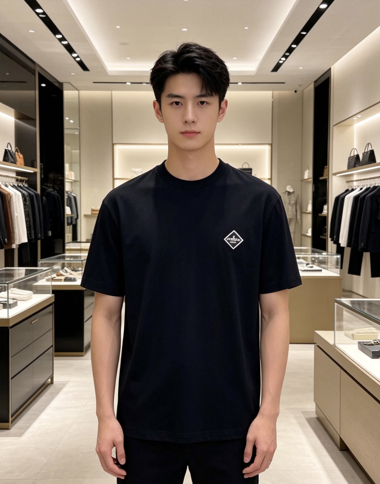 Prada 普拉达 2026ss 春夏新款首发专柜最新款短袖圆领T恤 高端订制 设计前卫时尚！品牌log