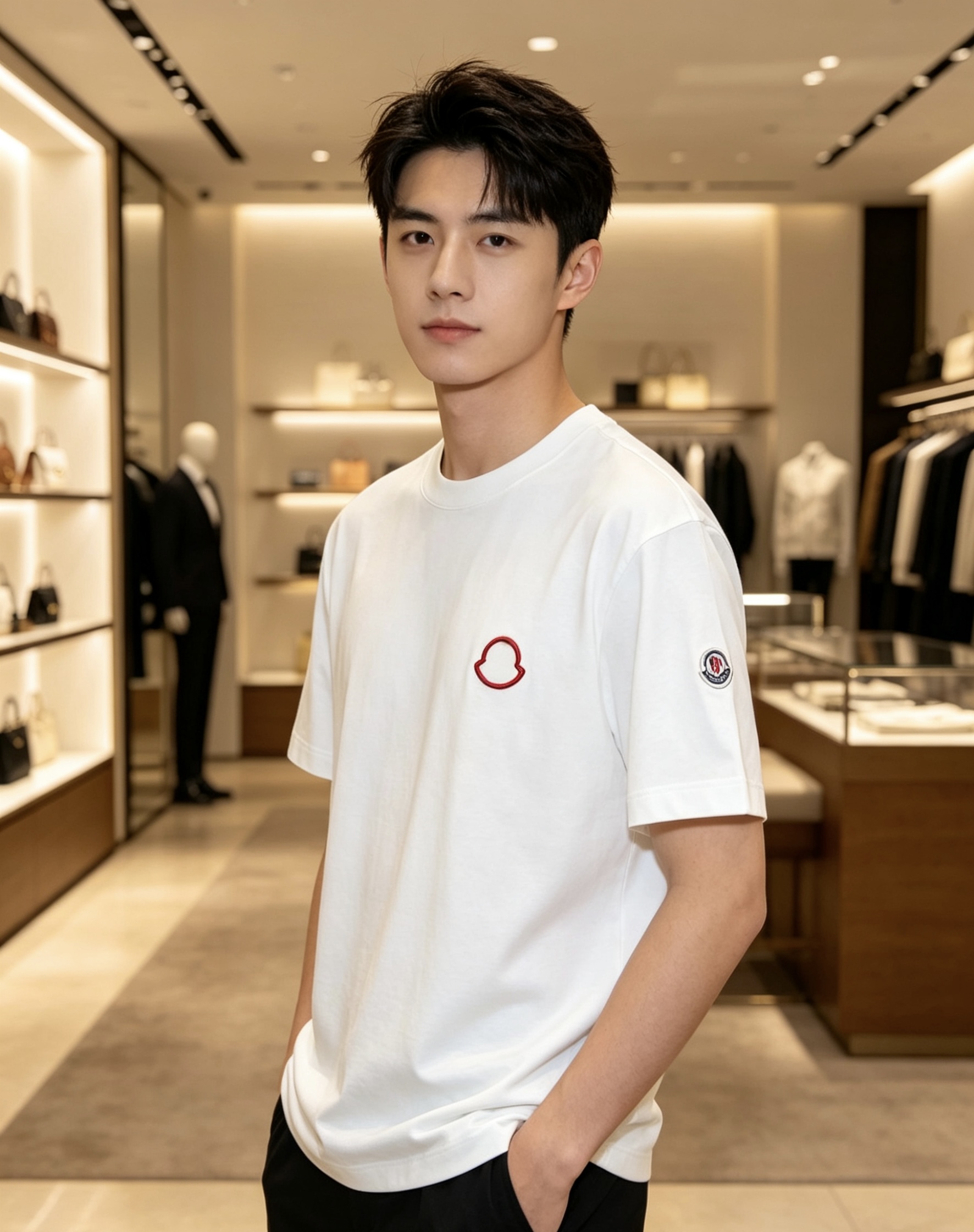 Moncler 蒙口 2026ss 春夏新款首发专柜最新款短袖圆领T恤 高端订制 设计前卫时尚！品牌lo