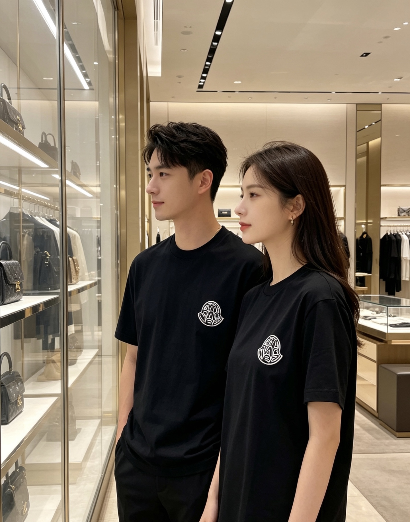 Moncler 蒙口 2026ss 春夏新款首发专柜最新款短袖圆领T恤 高端订制 设计前卫时尚！品牌lo