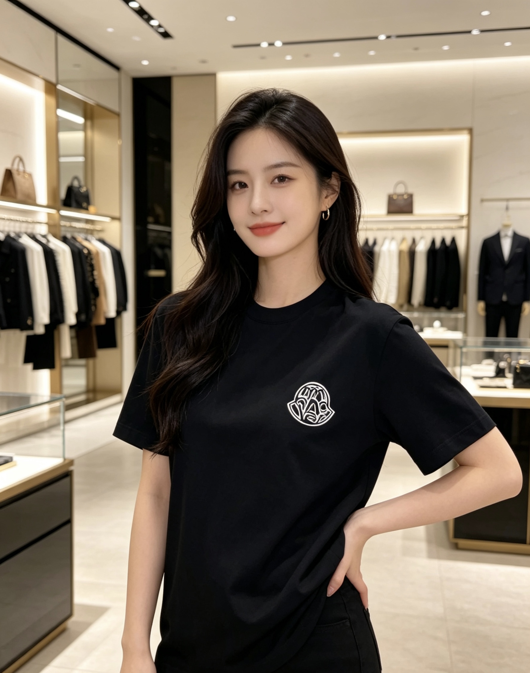 Moncler 蒙口 2026ss 春夏新款首发专柜最新款短袖圆领T恤 高端订制 设计前卫时尚！品牌lo