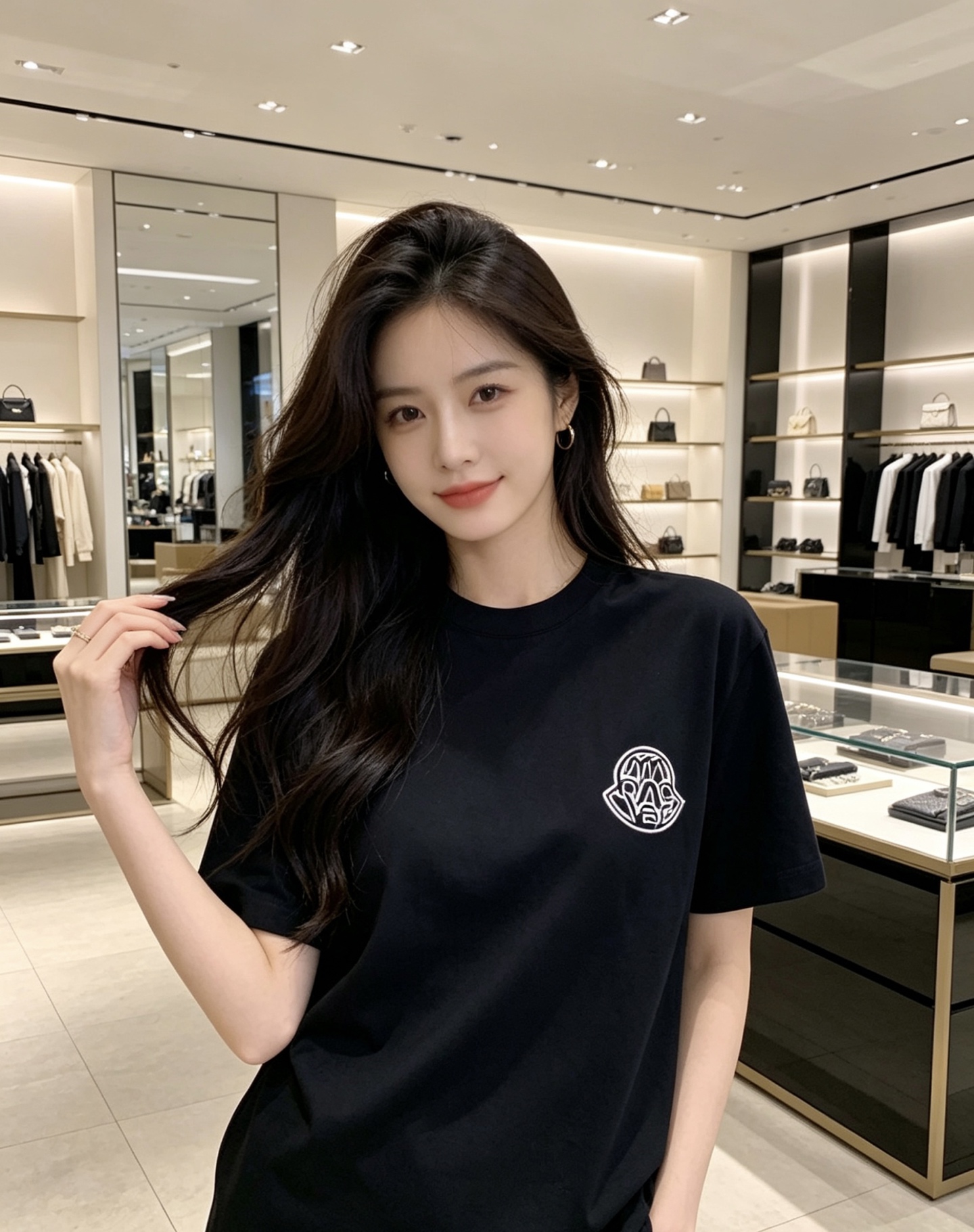 Moncler 蒙口 2026ss 春夏新款首发专柜最新款短袖圆领T恤 高端订制 设计前卫时尚！品牌lo