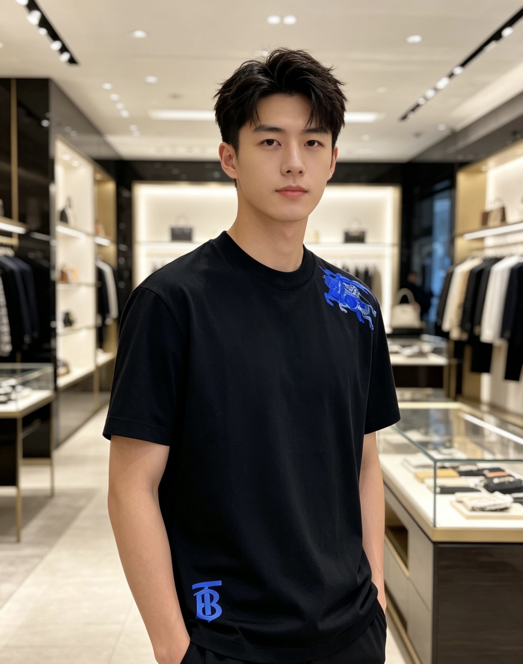 Burberry 巴宝莉 2026ss 春夏新款首发专柜最新款短袖圆领T恤 高端订制 设计前卫时尚！品牌