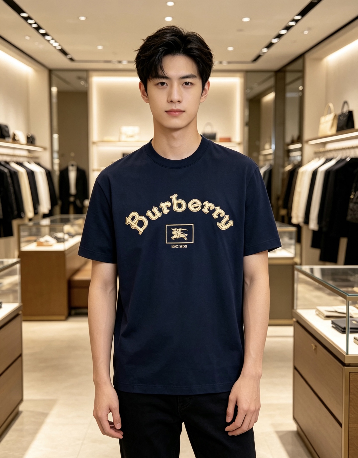 Burberry 巴宝莉 2026ss 春夏新款首发专柜最新款短袖圆领T恤 高端订制 设计前卫时尚！品牌