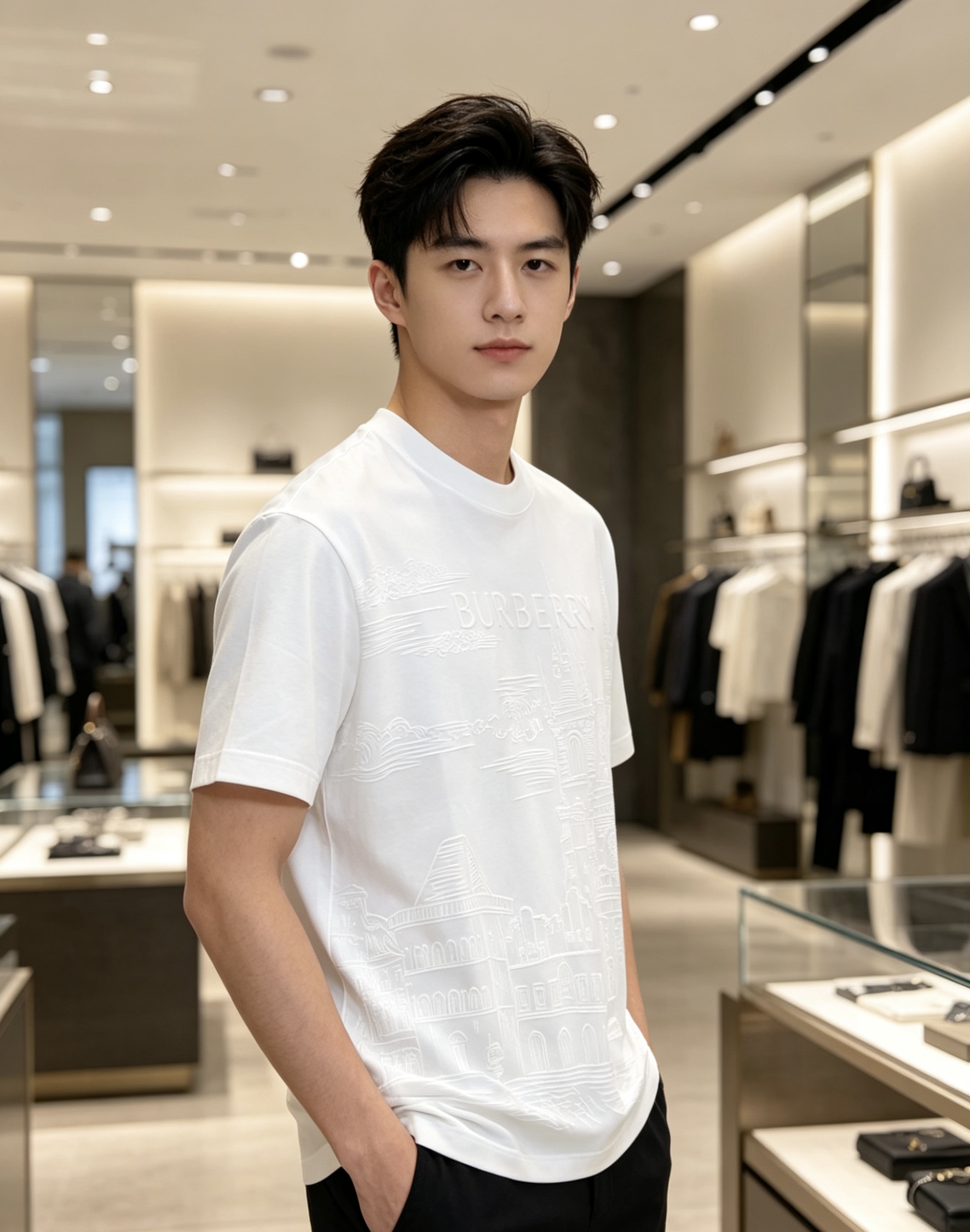 Burberry 巴宝莉 2026ss 春夏新款首发专柜最新款短袖圆领T恤 高端订制 设计前卫时尚！品牌