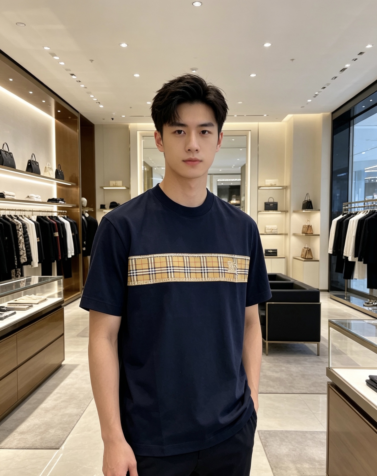 Burberry 巴宝莉 2026ss 春夏新款首发专柜最新款短袖圆领T恤 高端订制 设计前卫时尚！品牌