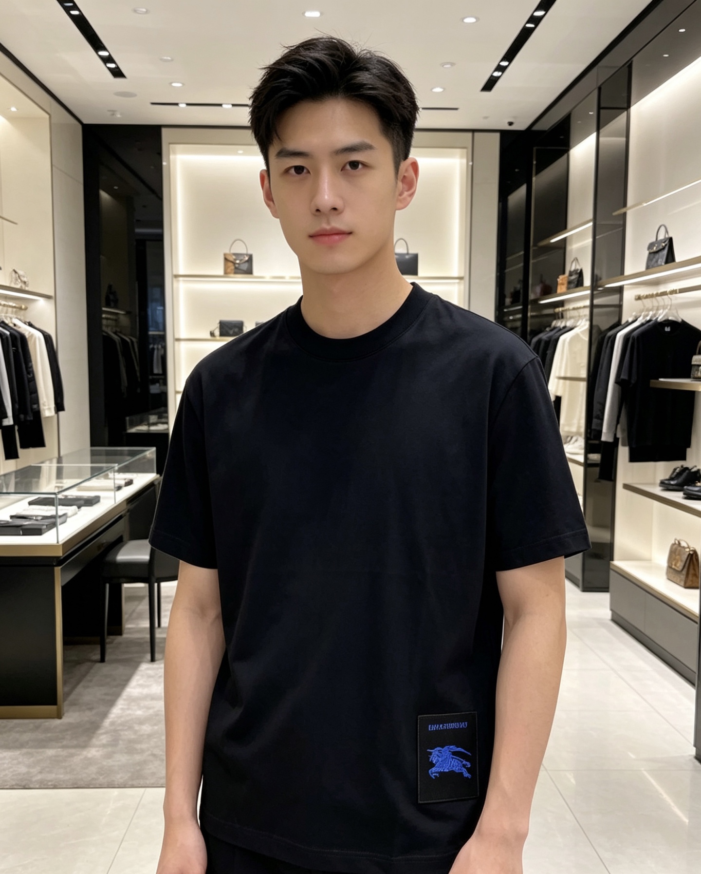 Burberry 巴宝莉 2026ss 春夏新款首发专柜最新款短袖圆领T恤 高端订制 设计前卫时尚！品牌
