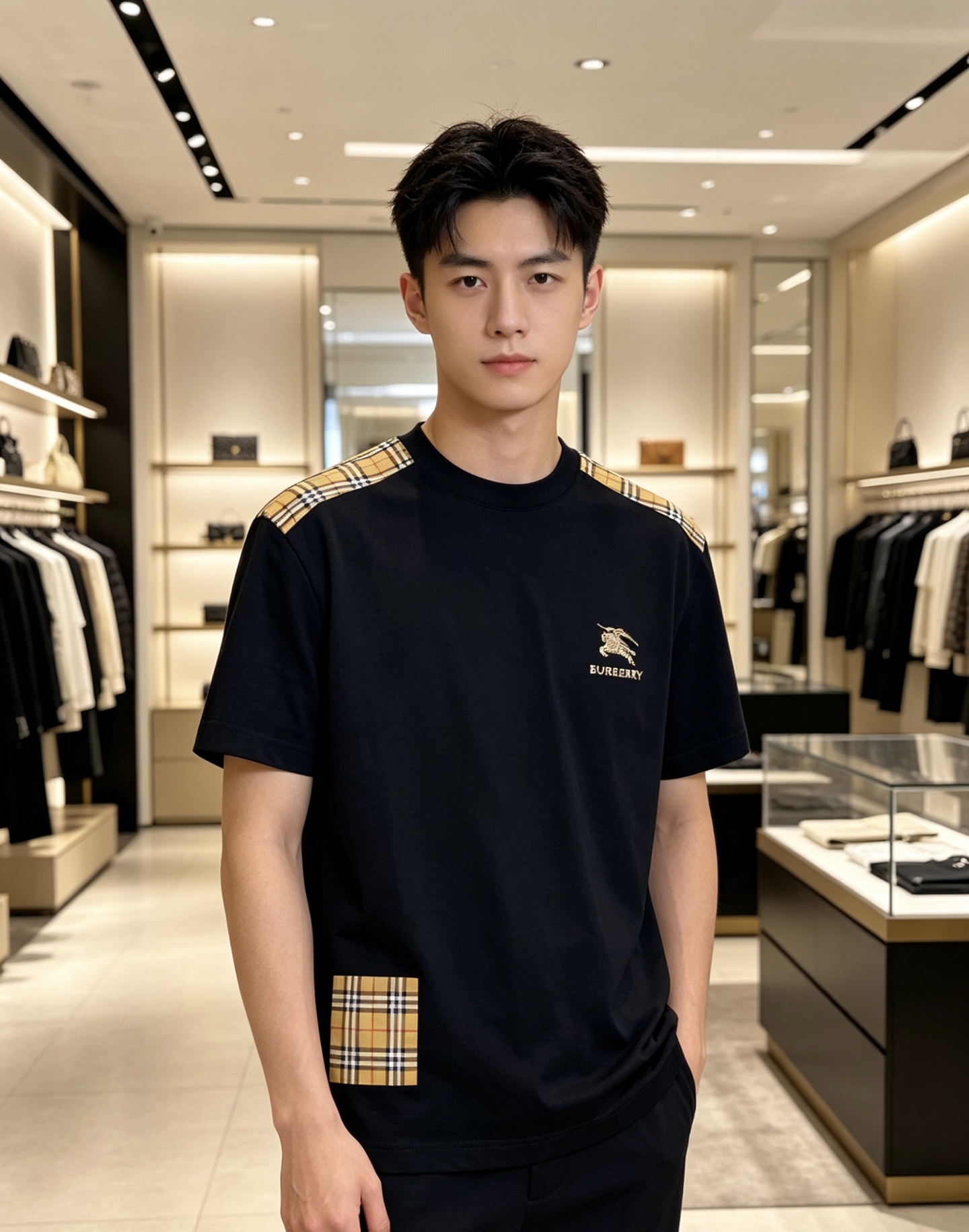 Burberry 巴宝莉 2026ss 春夏新款首发专柜最新款短袖圆领T恤 高端订制 设计前卫时尚！品牌
