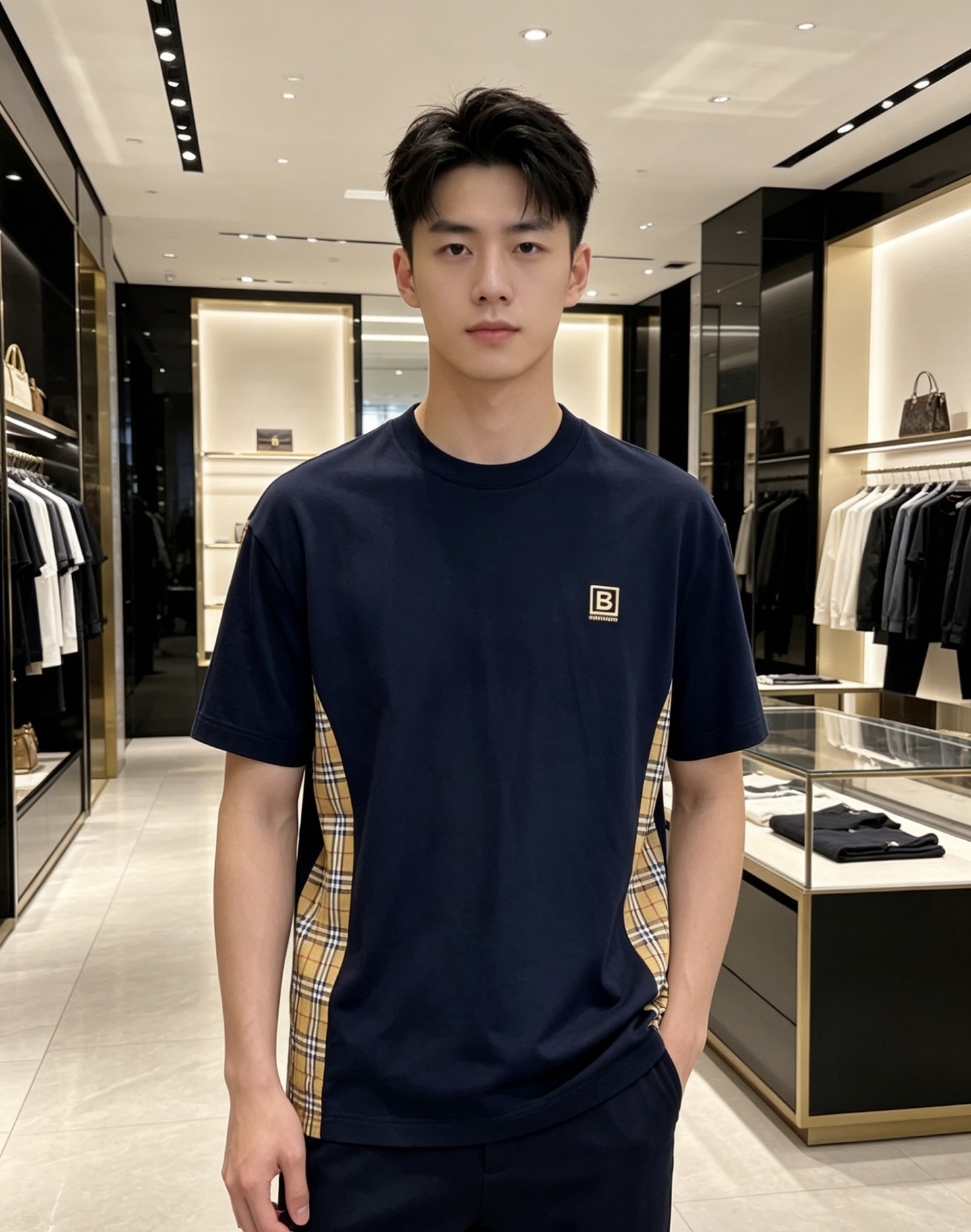 Burberry 巴宝莉 2026ss 春夏新款首发专柜最新款短袖圆领T恤 高端订制 设计前卫时尚！品牌