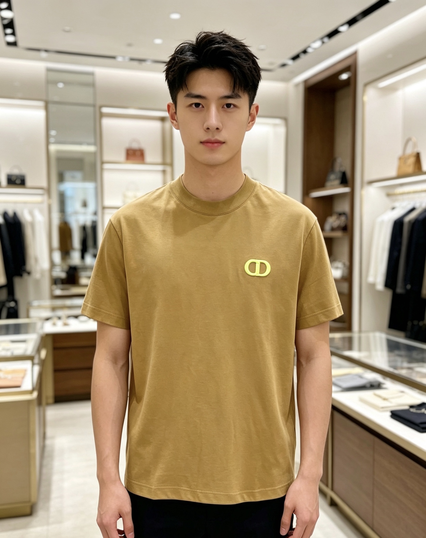 Dior 迪奥 2026ss 春夏新款首发专柜最新款短袖圆领T恤 高端订制 设计前卫时尚！品牌logo重