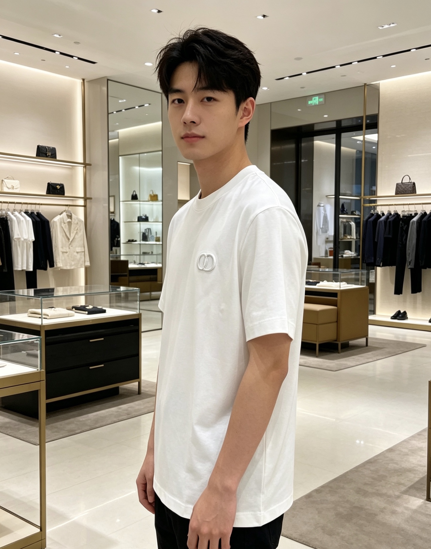 Dior 迪奥 2026ss 春夏新款首发专柜最新款短袖圆领T恤 高端订制 设计前卫时尚！品牌logo重