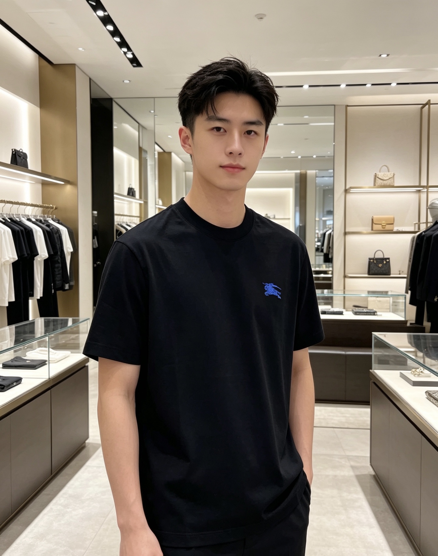 Burberry 巴宝莉 2026ss 春夏新款首发专柜最新款短袖圆领T恤 高端订制 设计前卫时尚！品牌