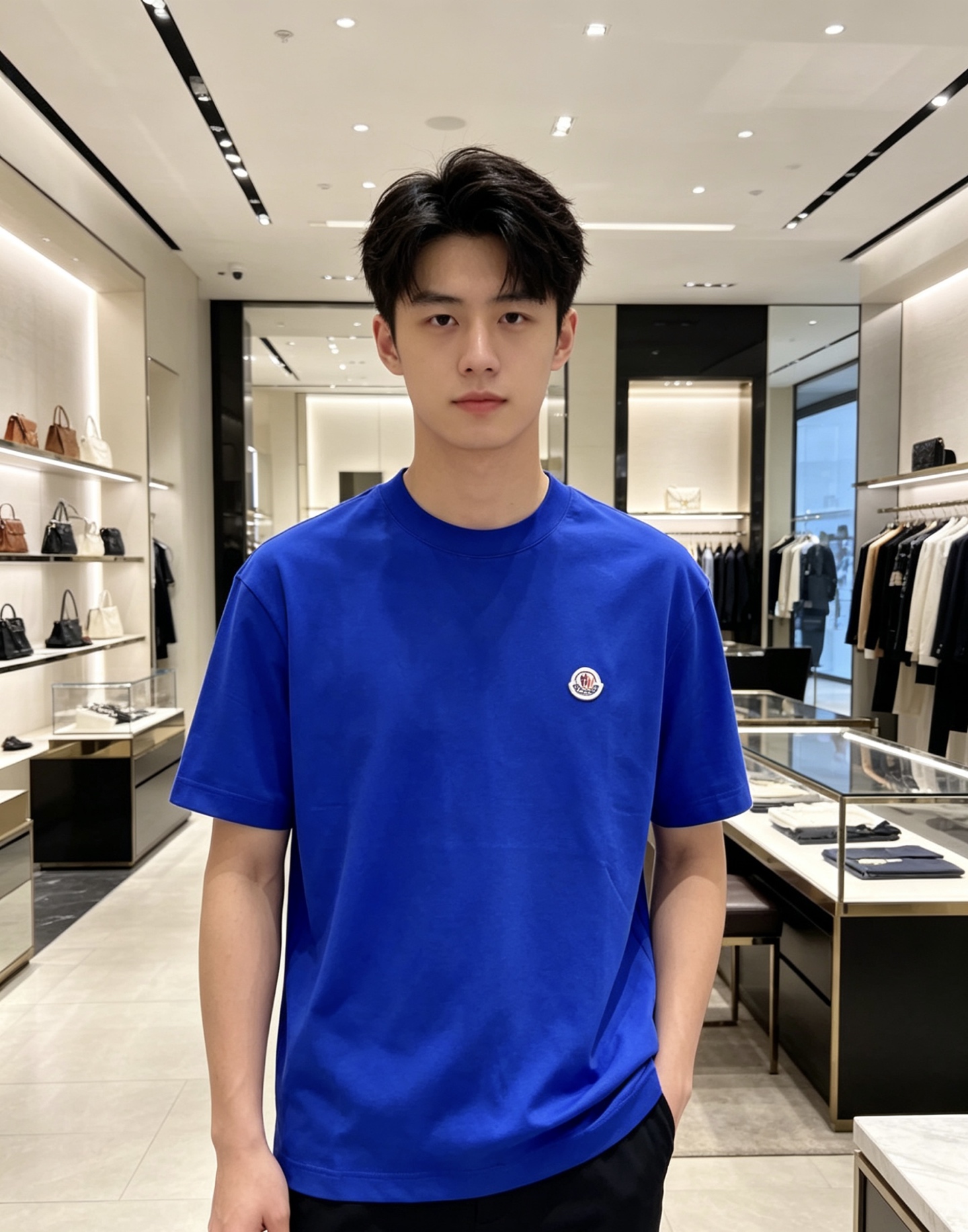 Moncler蒙口 2026ss 春夏新款首发专柜最新款短袖圆领T恤 高端订制 设计前卫时尚！品牌log