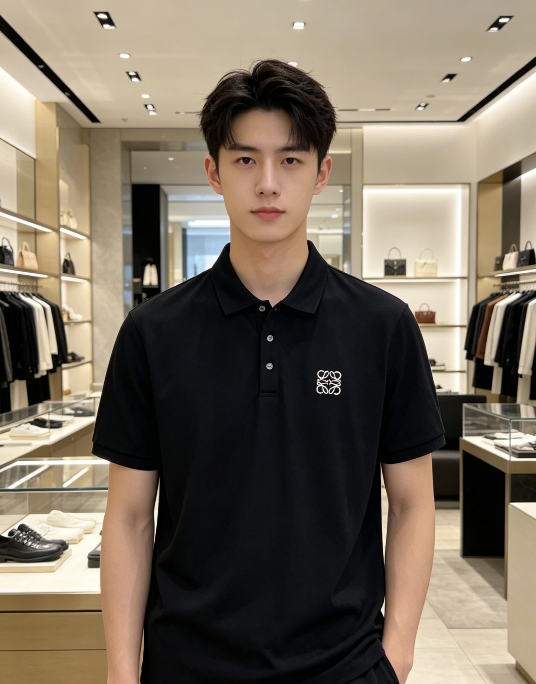 Loewe 罗意威 2026ss春夏新款首发专柜最新POLO衫 高端订制 设计前卫时尚！品牌logo重工