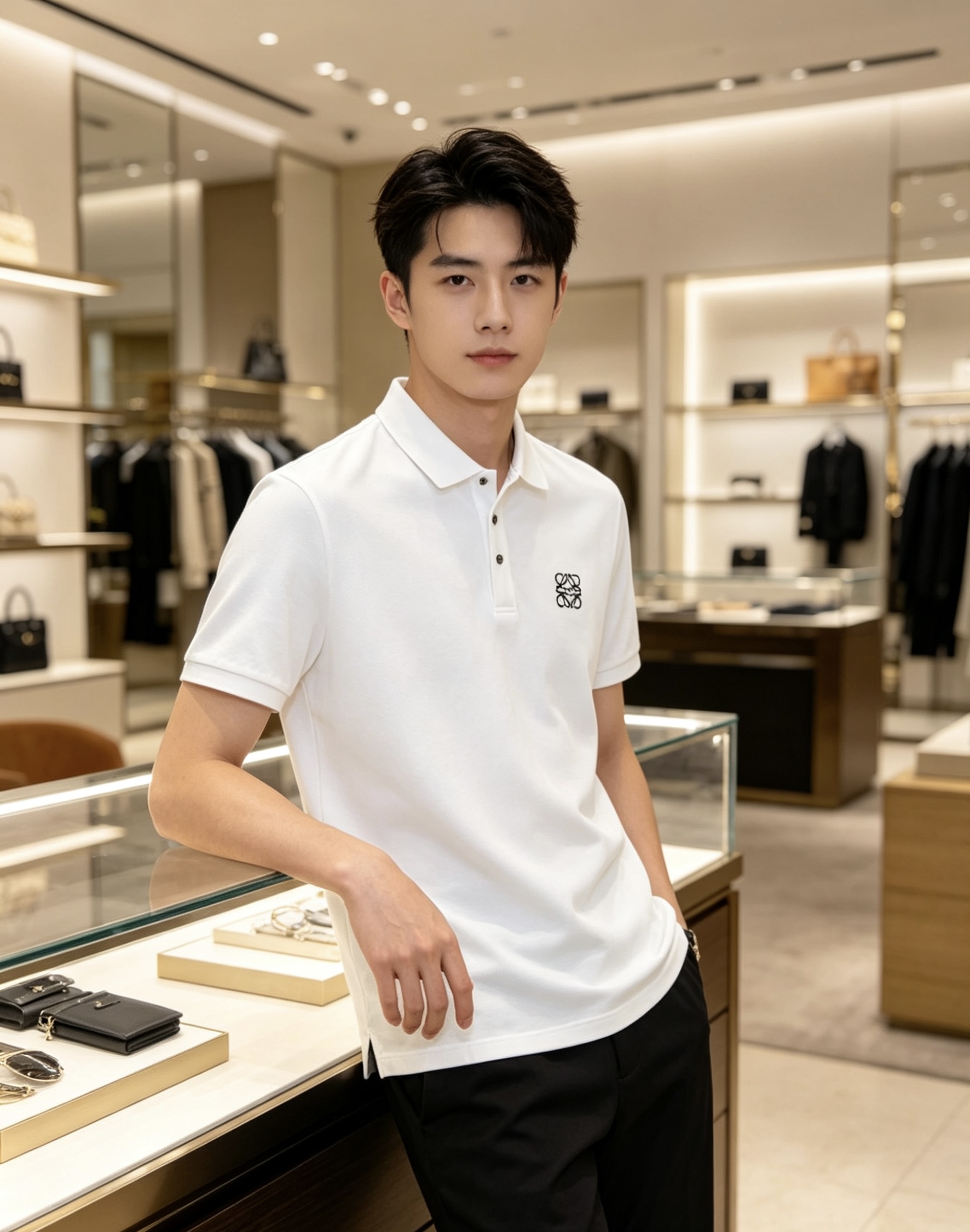 Loewe 罗意威 2026ss春夏新款首发专柜最新POLO衫 高端订制 设计前卫时尚！品牌logo重工