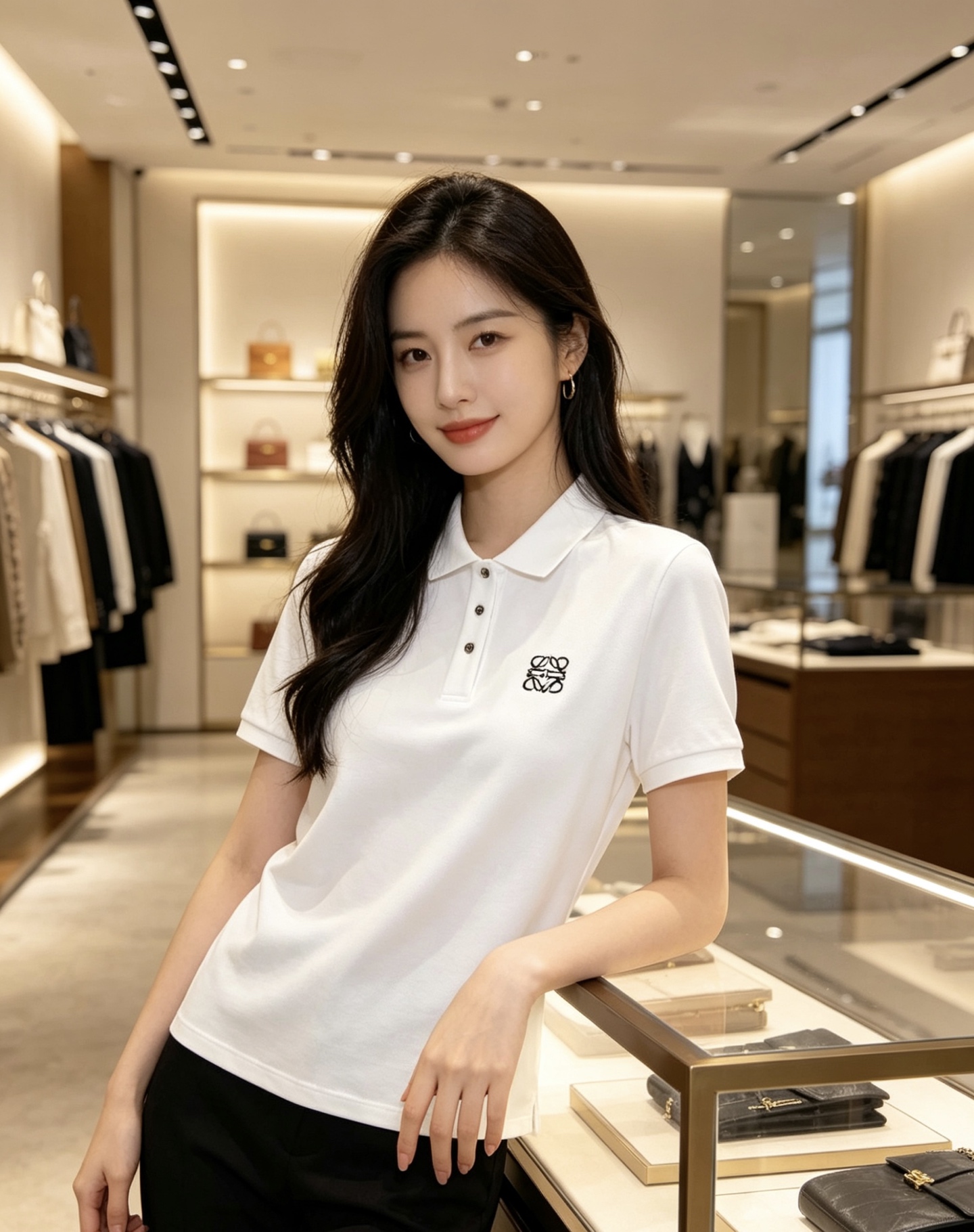 Loewe 罗意威 2026ss春夏新款首发专柜最新POLO衫 高端订制 设计前卫时尚！品牌logo重工