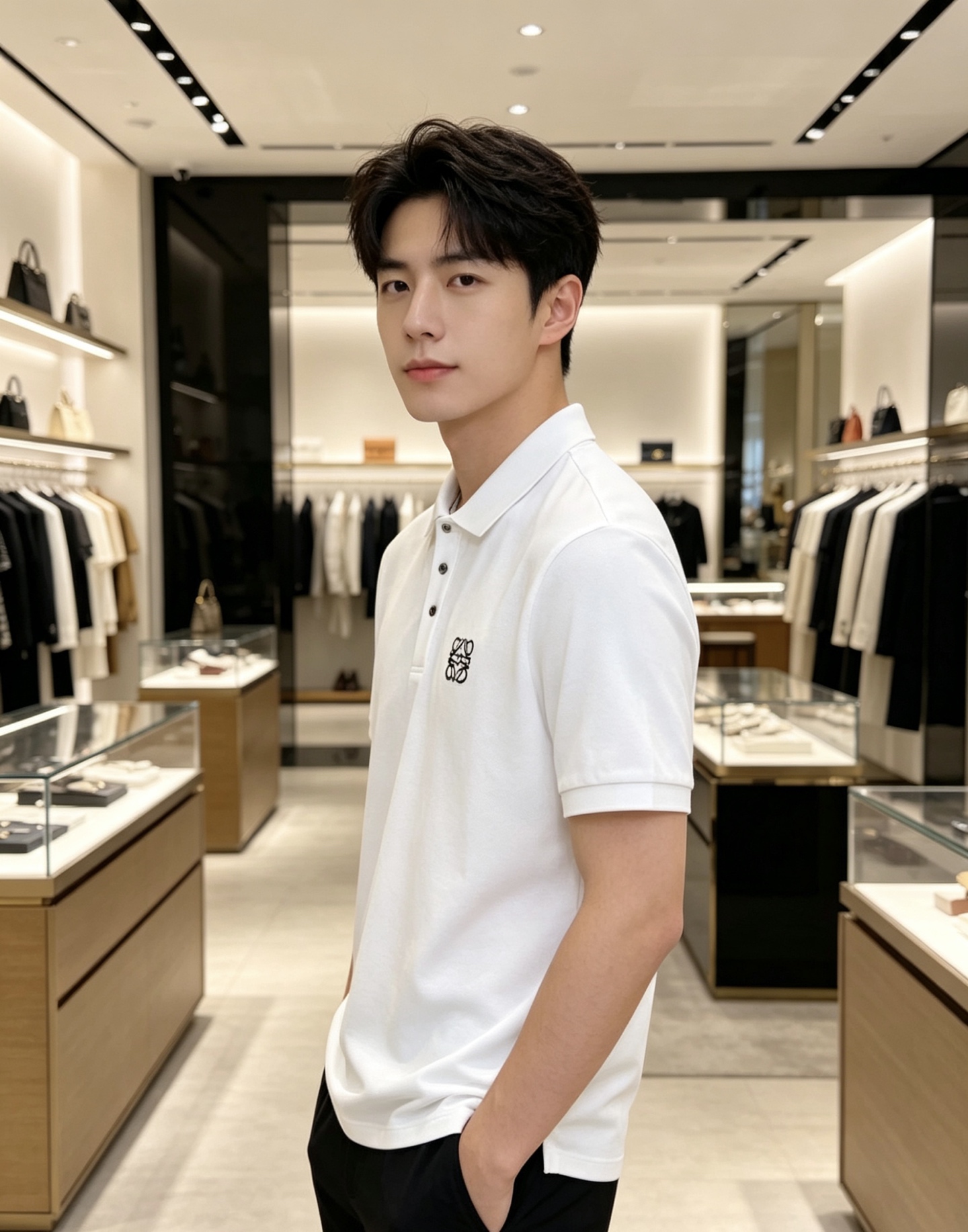 Loewe 罗意威 2026ss春夏新款首发专柜最新POLO衫 高端订制 设计前卫时尚！品牌logo重工