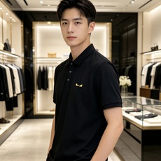 Fendi 芬迪 2026ss春夏新款首发专柜最新POLO衫 高端订制 设计前卫时尚!品牌logo重工艺 Fendi 芬迪 2026ss春夏新款首发专柜最新POLO衫 高端订制 设计前卫时尚!品牌logo重工艺