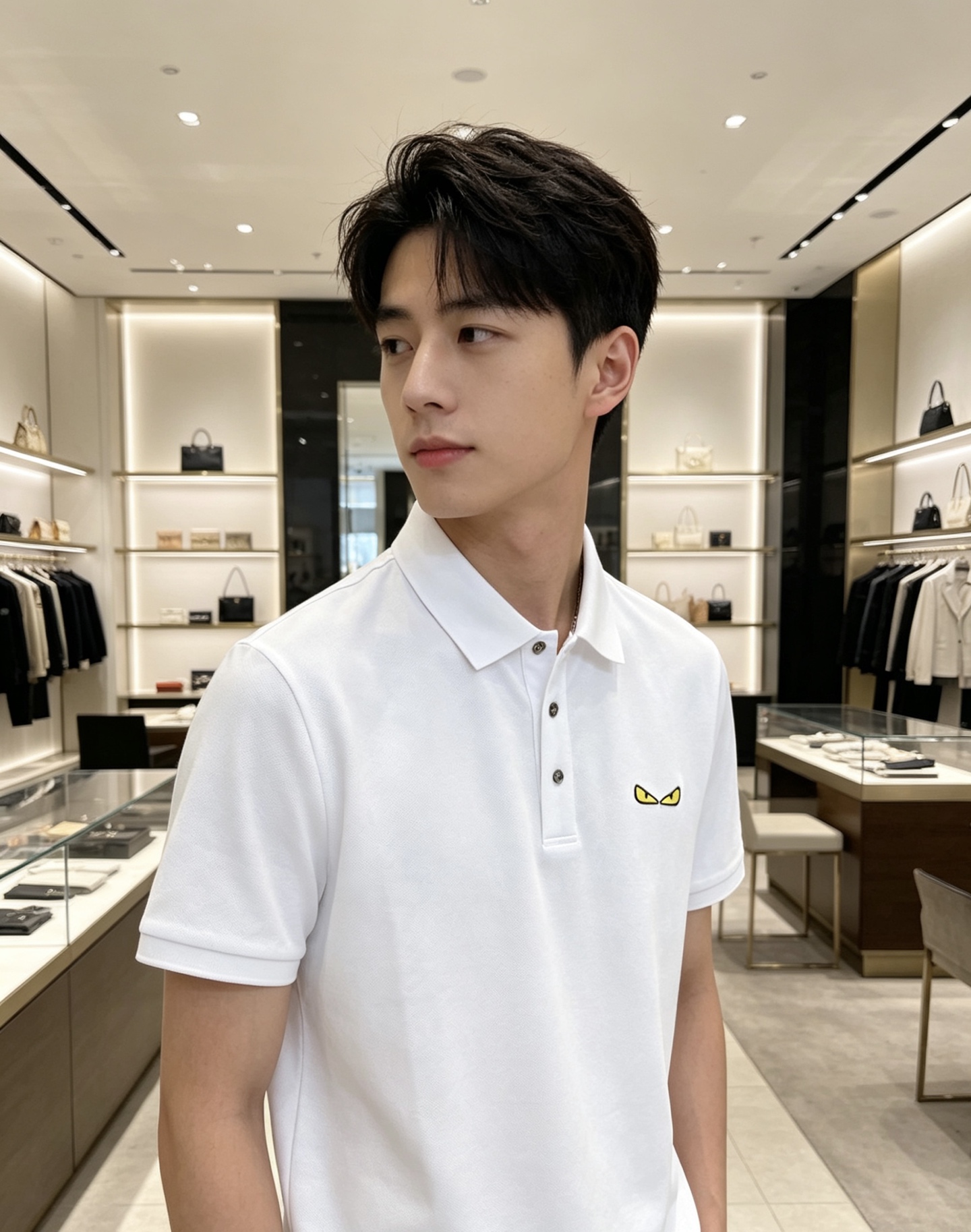 Fendi 芬迪 2026ss春夏新款首发专柜最新POLO衫 高端订制 设计前卫时尚！品牌logo重工艺