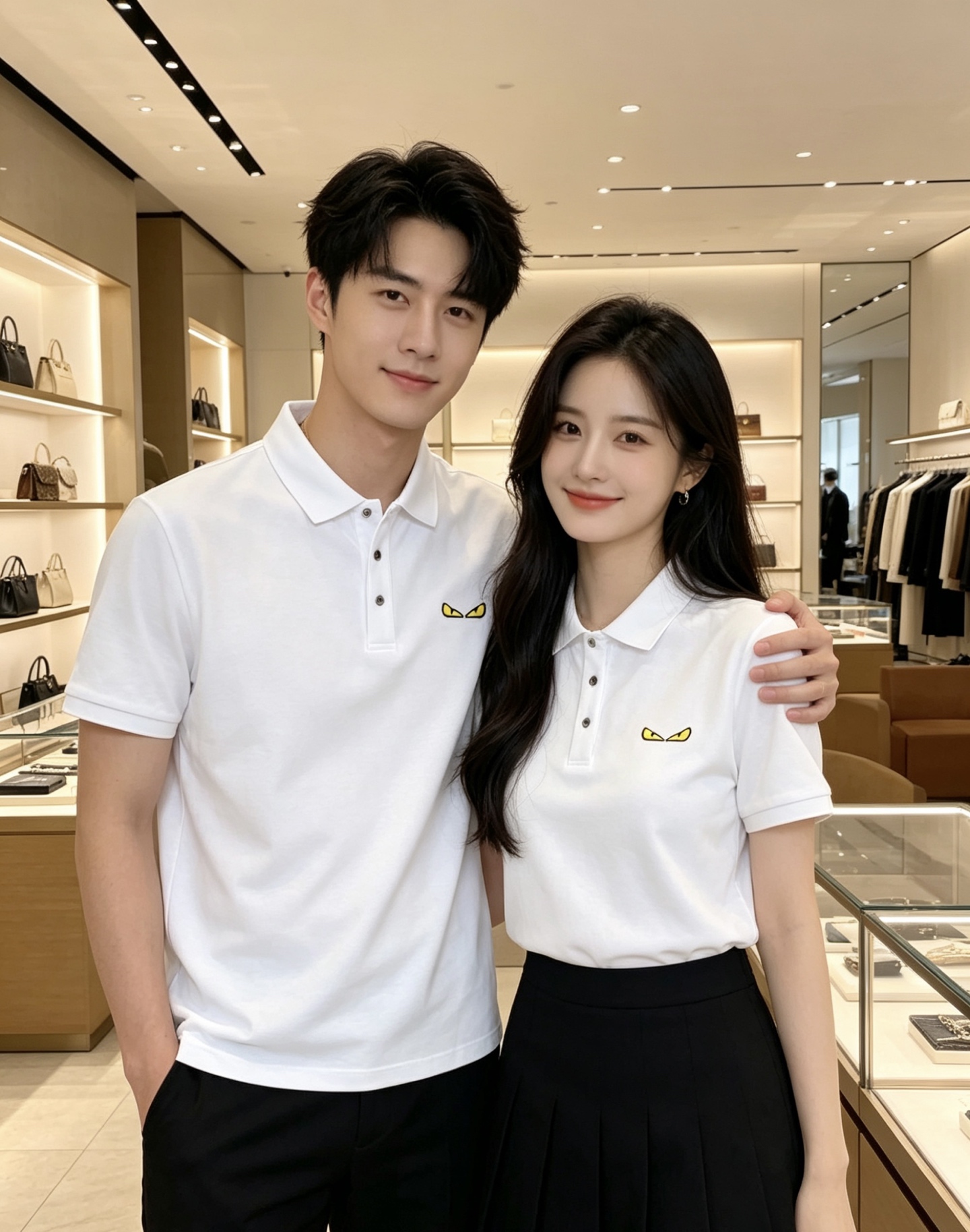 Fendi 芬迪 2026ss春夏新款首发专柜最新POLO衫 高端订制 设计前卫时尚！品牌logo重工艺