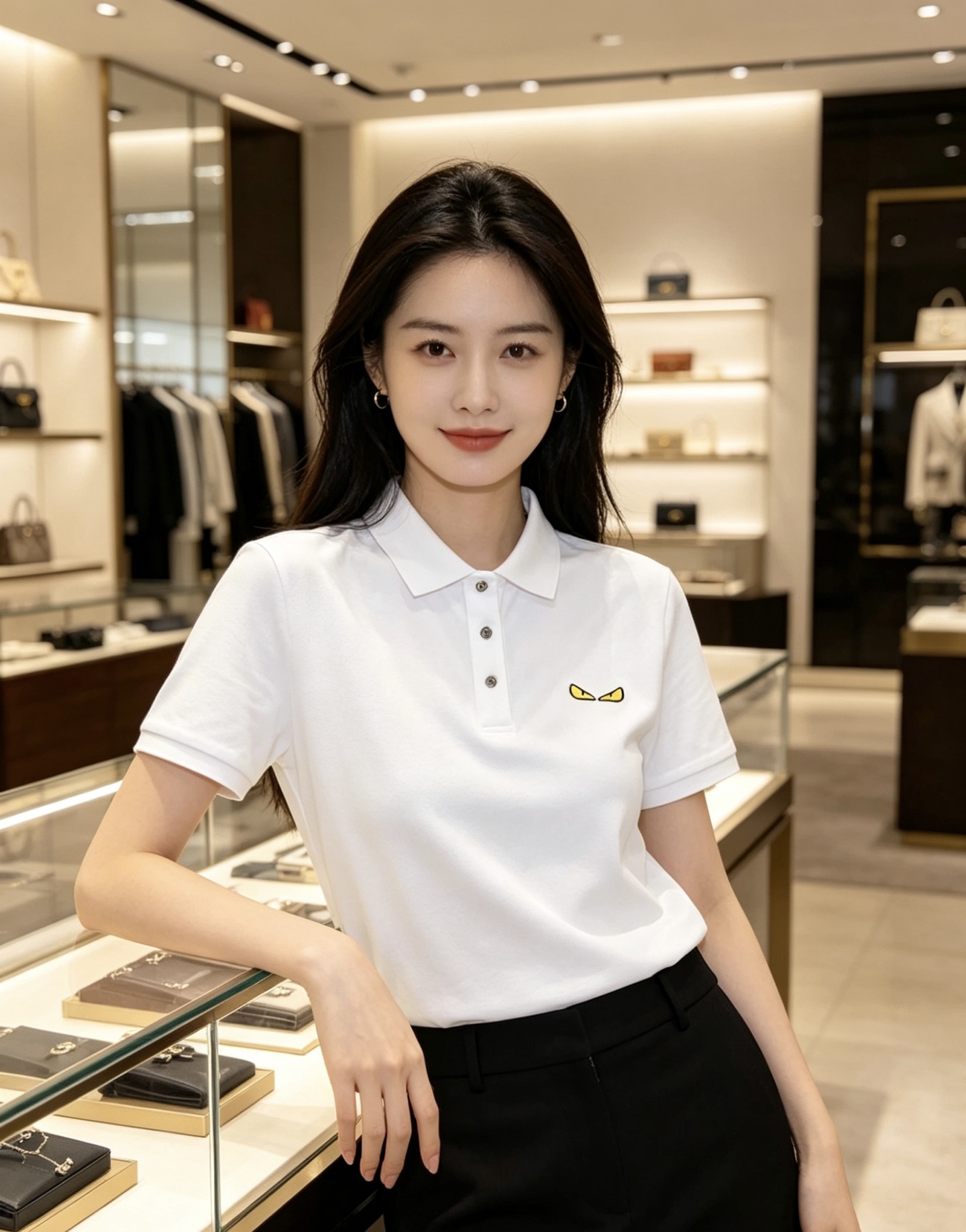 Fendi 芬迪 2026ss春夏新款首发专柜最新POLO衫 高端订制 设计前卫时尚！品牌logo重工艺