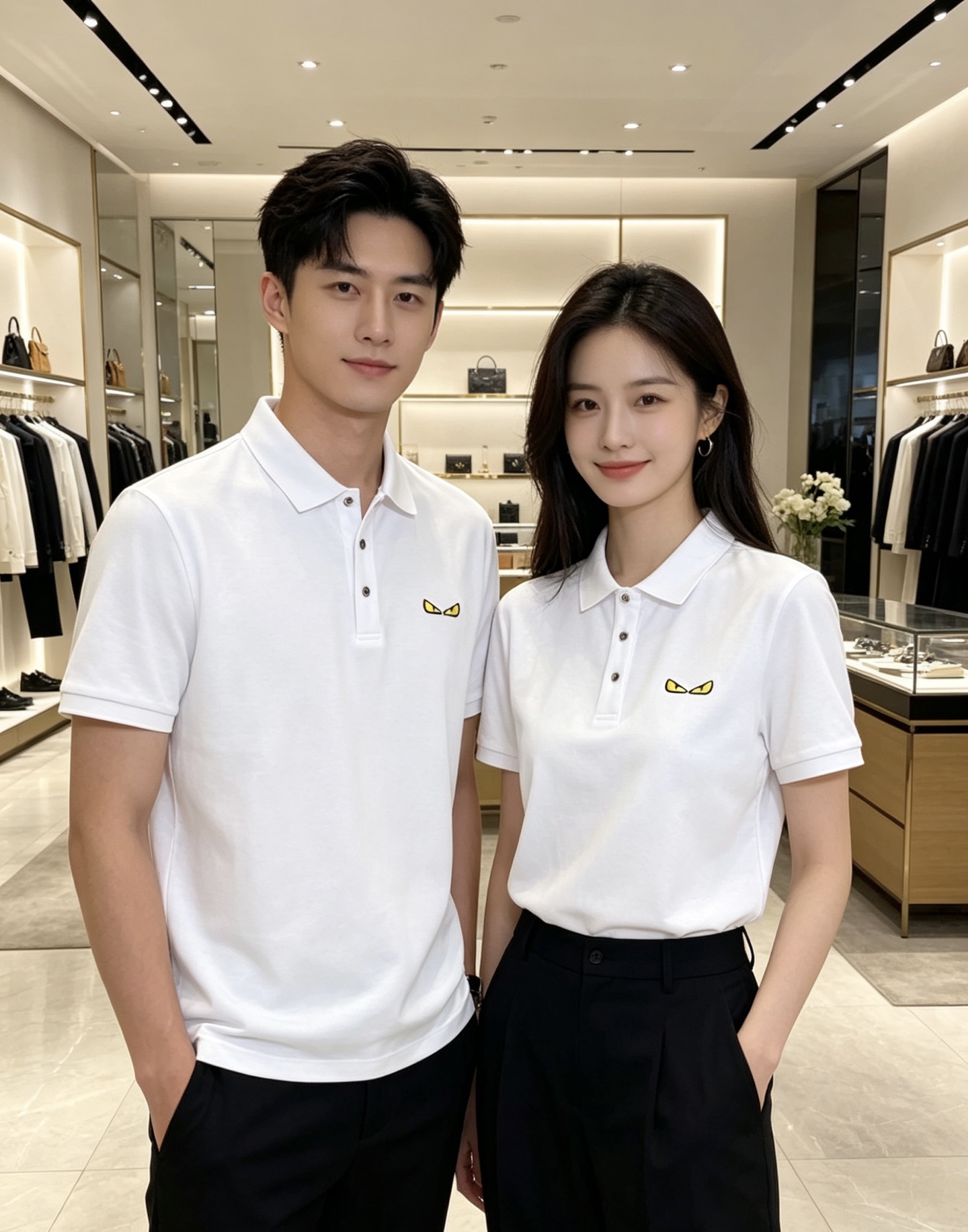 Fendi 芬迪 2026ss春夏新款首发专柜最新POLO衫 高端订制 设计前卫时尚！品牌logo重工艺