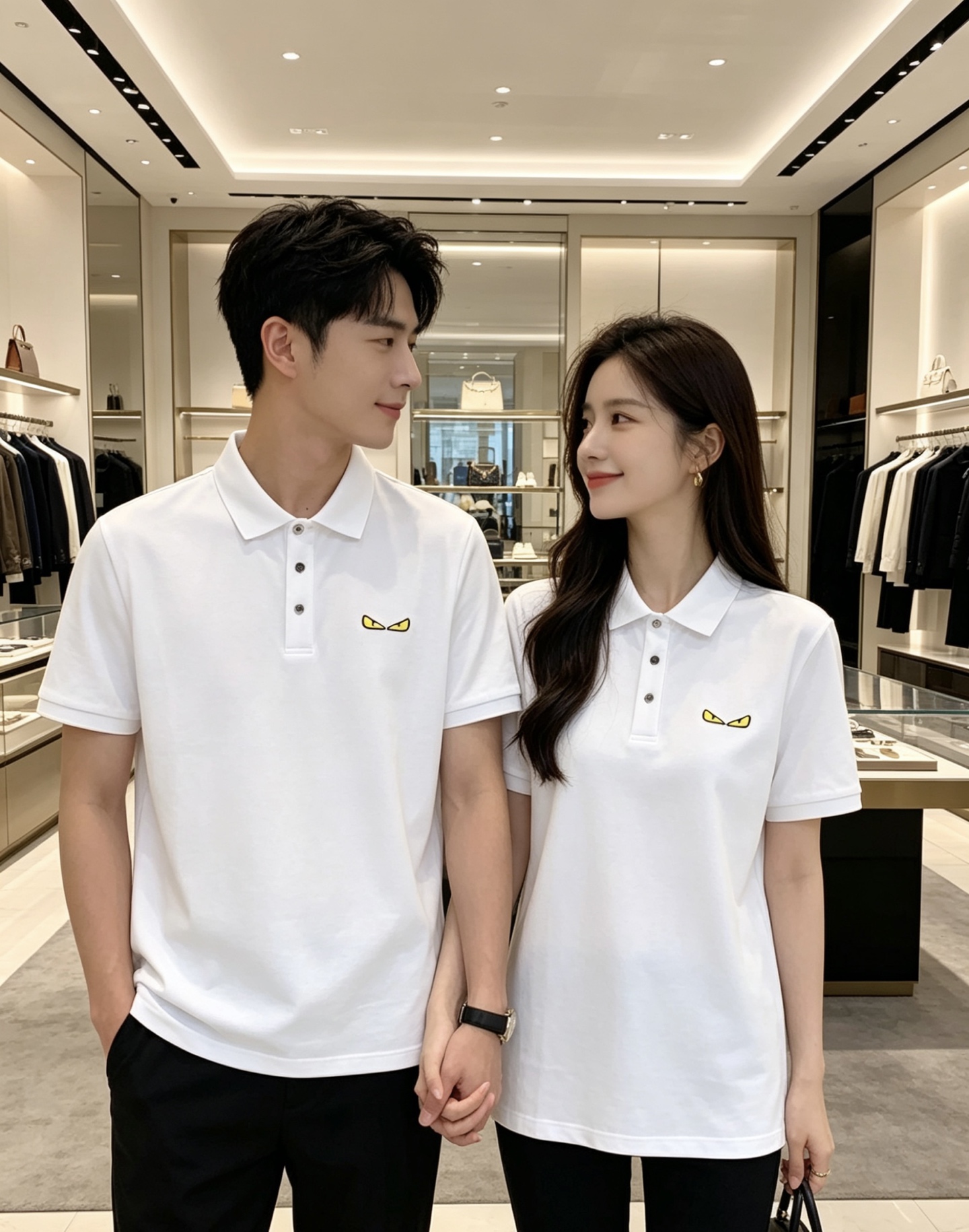 Fendi 芬迪 2026ss春夏新款首发专柜最新POLO衫 高端订制 设计前卫时尚！品牌logo重工艺