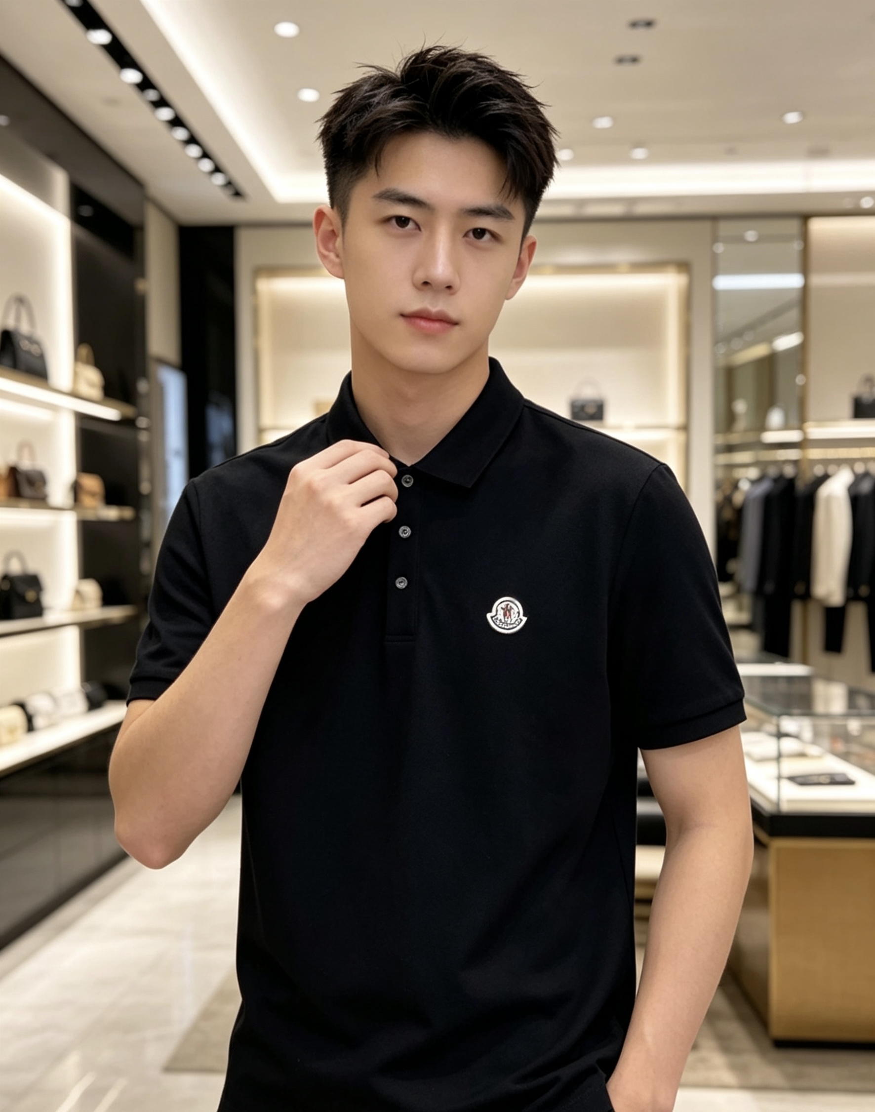 Moncler 蒙口 2026ss春夏新款首发专柜最新POLO衫 高端订制 设计前卫时尚！品牌logo重