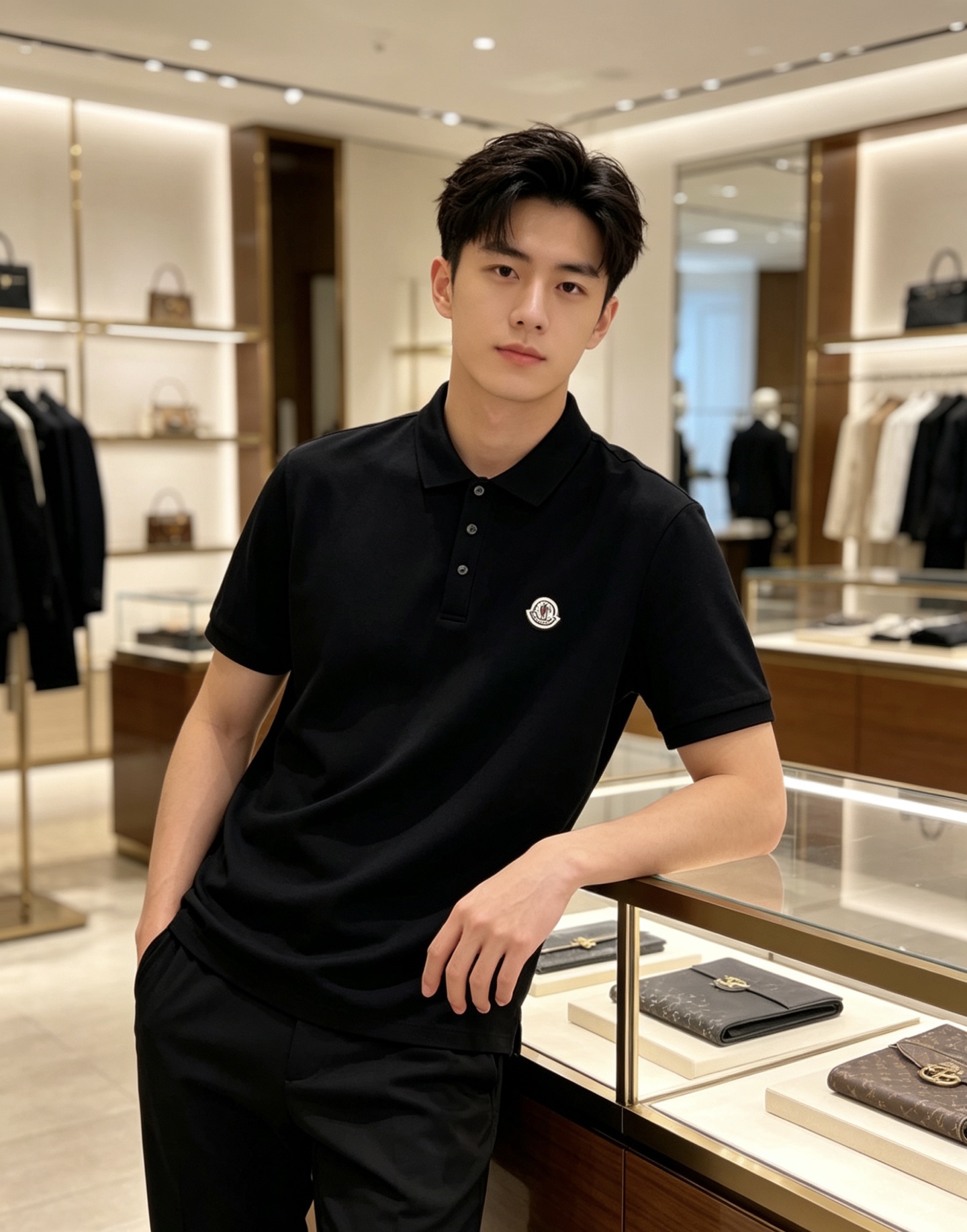 Moncler 蒙口 2026ss春夏新款首发专柜最新POLO衫 高端订制 设计前卫时尚！品牌logo重