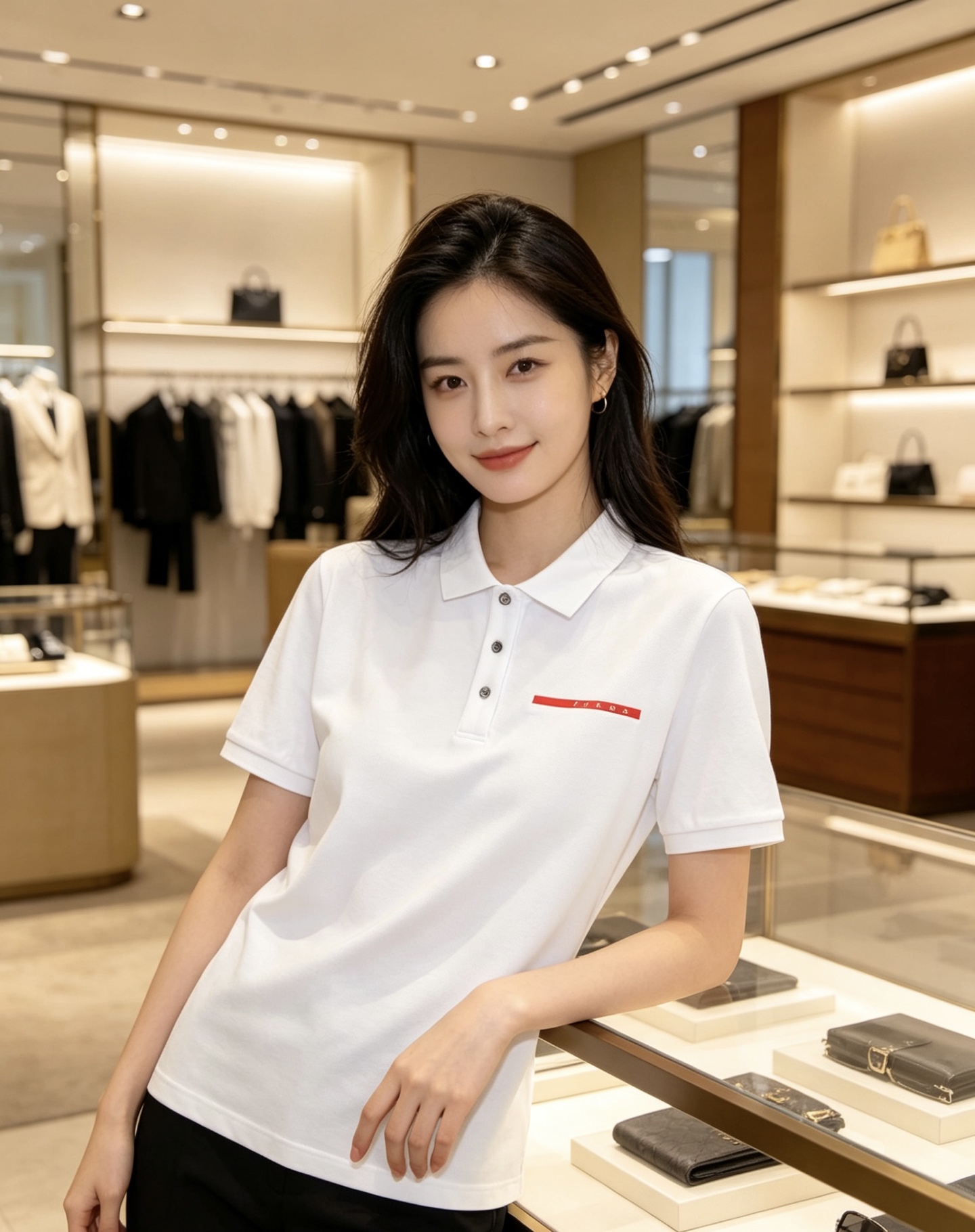 Prada 普拉达 2026ss春夏新款首发专柜最新POLO衫 高端订制 设计前卫时尚！品牌logo重工