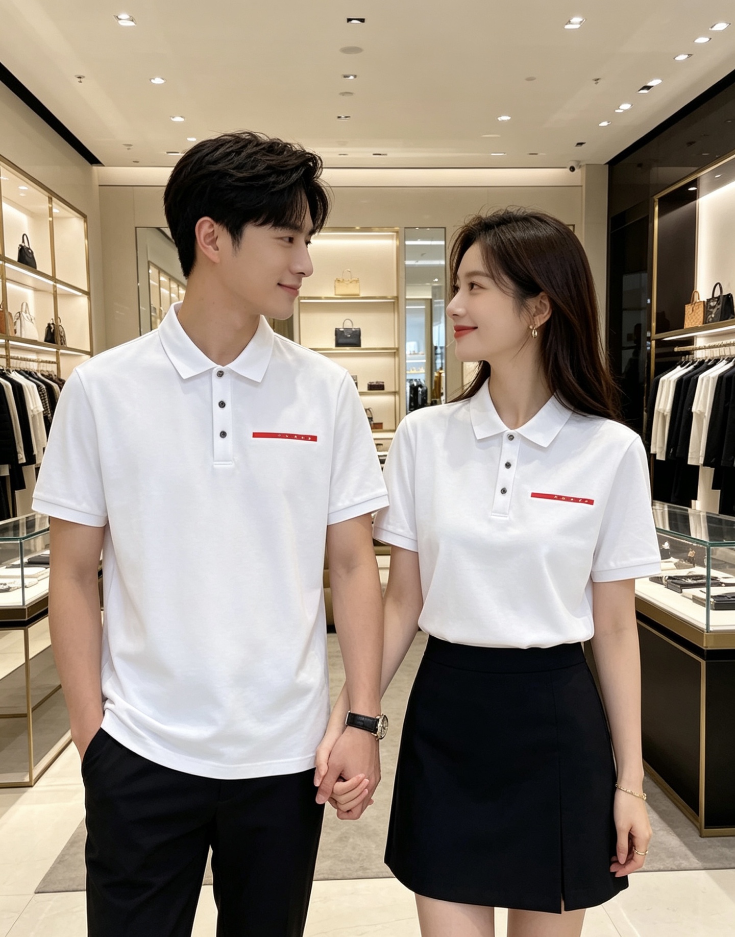 Prada 普拉达 2026ss春夏新款首发专柜最新POLO衫 高端订制 设计前卫时尚！品牌logo重工