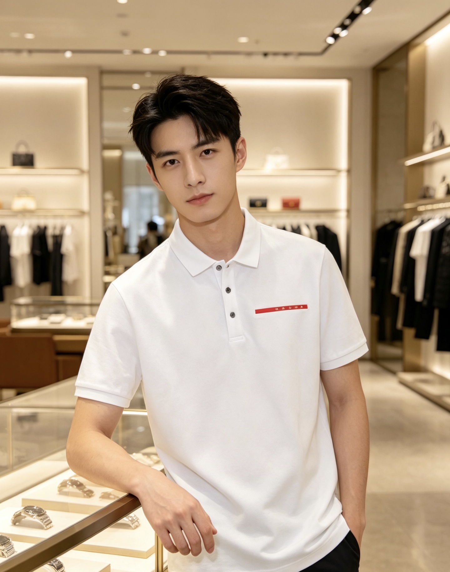Prada 普拉达 2026ss春夏新款首发专柜最新POLO衫 高端订制 设计前卫时尚！品牌logo重工
