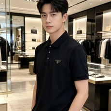 Prada 普拉达 2026ss春夏新款首发专柜最新POLO衫 高端订制 设计前卫时尚!品牌logo重工 Prada 普拉达 2026ss春夏新款首发专柜最新POLO衫 高端订制 设计前卫时尚!品牌logo重工