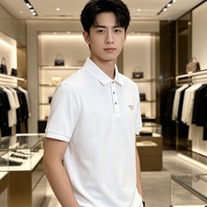 Prada 普拉达 2026ss春夏新款首发专柜最新POLO衫 高端订制 设计前卫时尚!品牌logo重工 Prada 普拉达 2026ss春夏新款首发专柜最新POLO衫 高端订制 设计前卫时尚!品牌logo重工