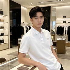 Prada 普拉达 2026ss春夏新款首发专柜最新POLO衫 高端订制 设计前卫时尚!品牌logo重工 Prada 普拉达 2026ss春夏新款首发专柜最新POLO衫 高端订制 设计前卫时尚!品牌logo重工