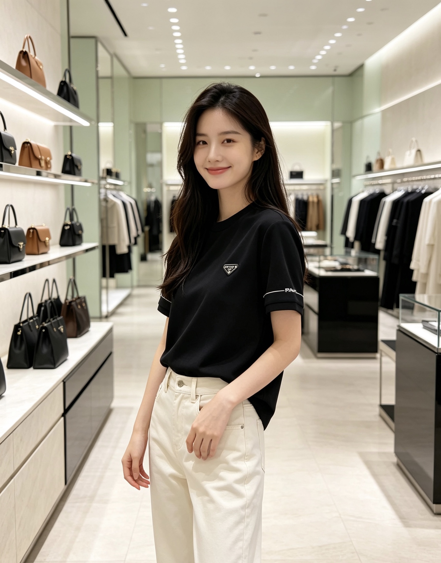 Prada 普拉达💎2026秋冬新款 Prada三角标空气层短袖T恤打底衫 高端重磅空气层面料,厚实挺括,不易起皱变形 Prada 普拉达💎2026秋冬新款 Prada三角标空气层短袖T恤打底衫 高端重磅空气层面料,厚实挺括,不易起皱变形