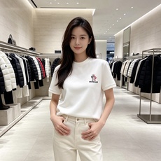 Moncler 蒙口 2026秋冬新品短袖打底T恤 极简圆领剪裁,空气层重磅面料软糯挺括 胸前彩色刺绣标识低调有质感,不 Moncler 蒙口 2026秋冬新品短袖打底T恤 极简圆领剪裁,空气层重磅面料软糯挺括 胸前彩色刺绣标识低调有质感,不