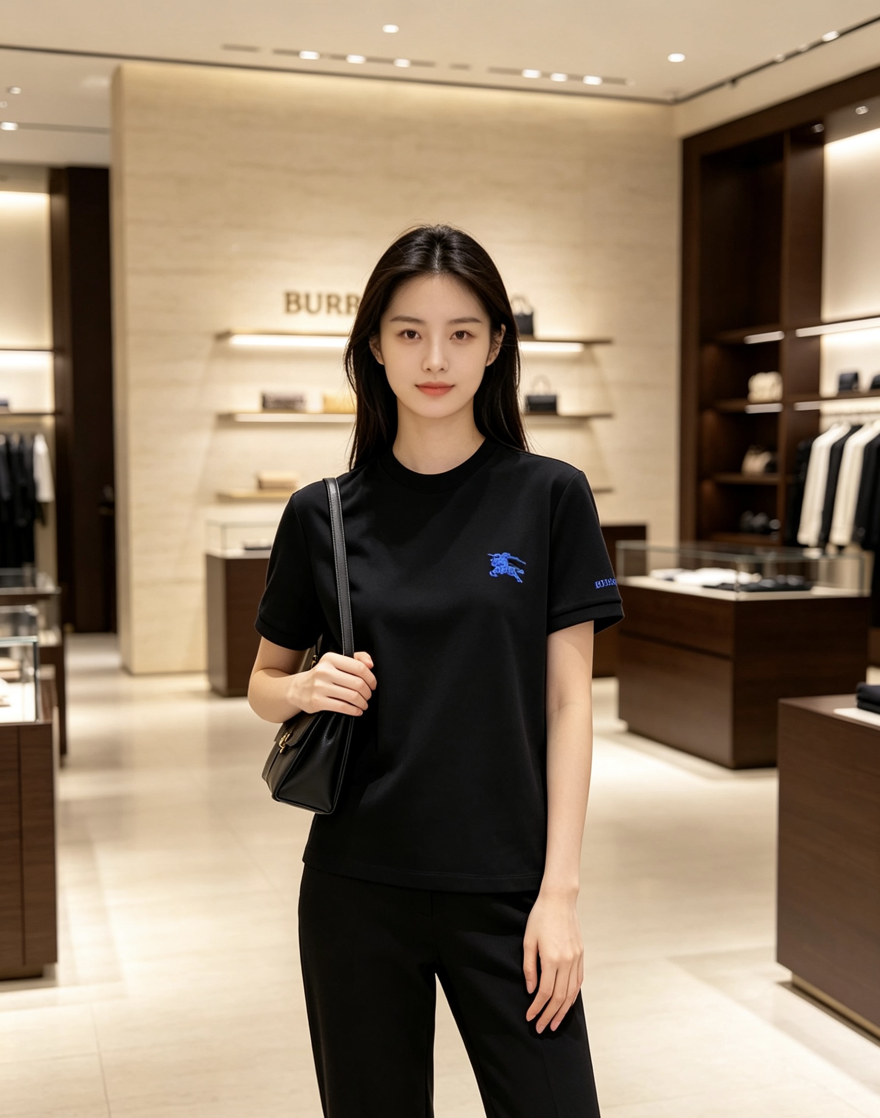 Burberry 2026秋冬巴宝莉骑士刺绣空气层短袖T恤打底衫 高密重磅空气层面料,厚实挺括抗皱,秋冬内搭刚需款,四季 Burberry 2026秋冬巴宝莉骑士刺绣空气层短袖T恤打底衫 高密重磅空气层面料,厚实挺括抗皱,秋冬内搭刚需款,四季