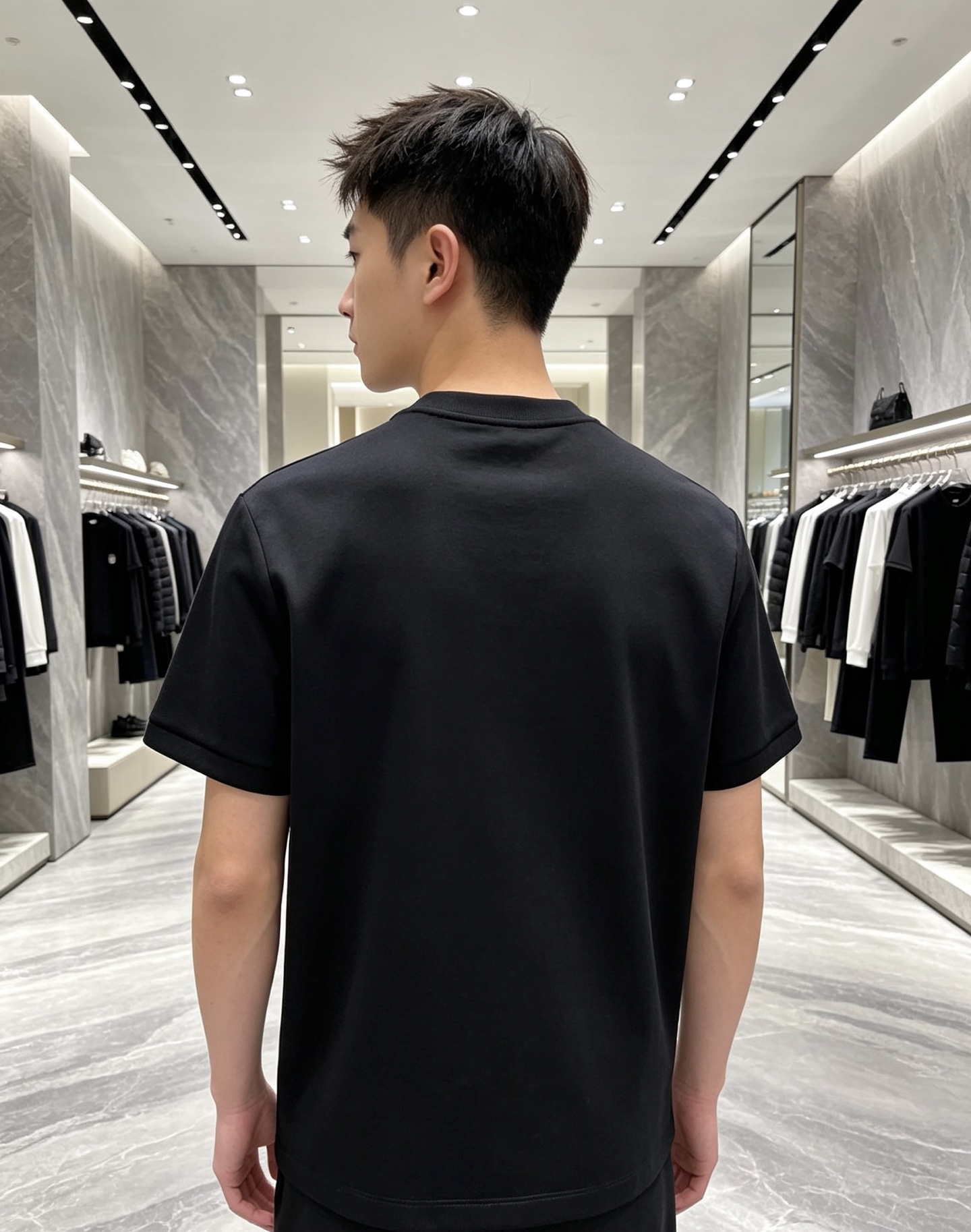 Moncler 2026秋冬蒙口徽章空气层短袖T恤打底衫 高克重空气层面料,厚实垂顺抗皱,不软塌不变形,一年四季适配,秋 Moncler 2026秋冬蒙口徽章空气层短袖T恤打底衫 高克重空气层面料,厚实垂顺抗皱,不软塌不变形,一年四季适配,秋