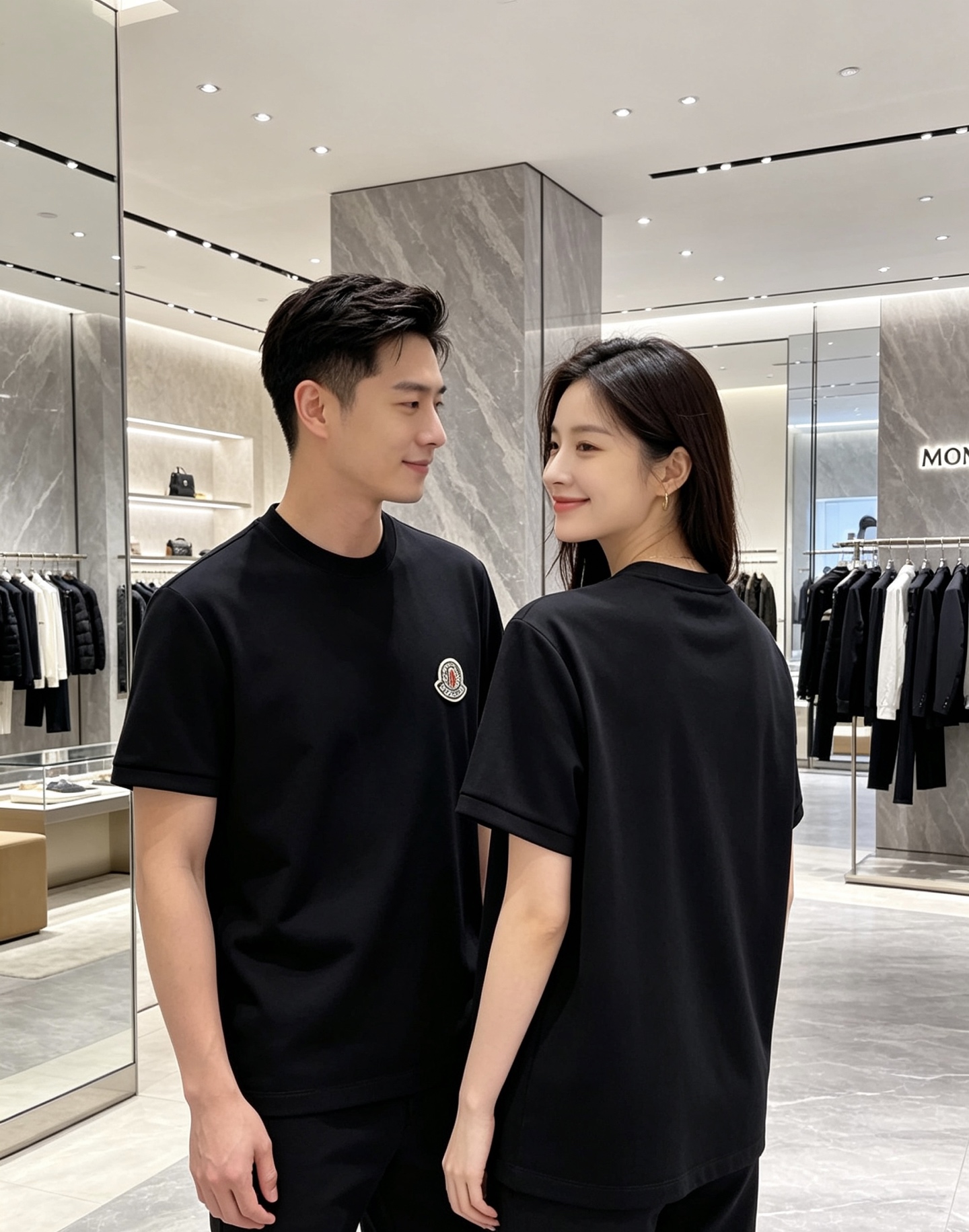 Moncler 2026秋冬蒙口徽章空气层短袖T恤打底衫 高克重空气层面料,厚实垂顺抗皱,不软塌不变形,一年四季适配,秋 Moncler 2026秋冬蒙口徽章空气层短袖T恤打底衫 高克重空气层面料,厚实垂顺抗皱,不软塌不变形,一年四季适配,秋