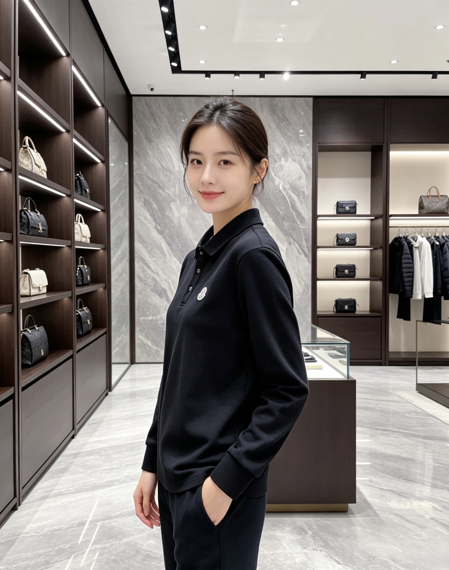 Moncler 2026秋冬蒙口长袖Polo衫 重磅珠地面料,挺括不粘身,春秋单穿、冬季内搭羽绒服都合适 经典翻领+三粒 Moncler 2026秋冬蒙口长袖Polo衫 重磅珠地面料,挺括不粘身,春秋单穿、冬季内搭羽绒服都合适 经典翻领+三粒