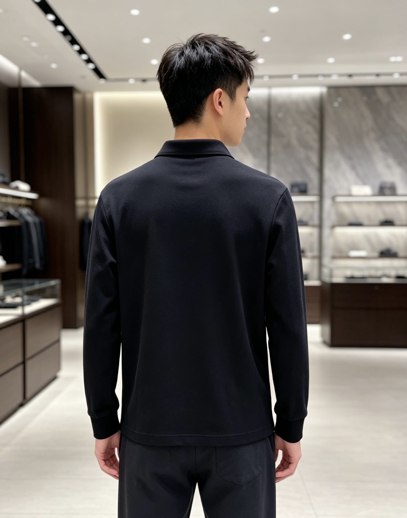 Moncler 2026秋冬蒙口长袖Polo衫 重磅珠地面料,挺括不粘身,春秋单穿、冬季内搭羽绒服都合适 经典翻领+三粒 Moncler 2026秋冬蒙口长袖Polo衫 重磅珠地面料,挺括不粘身,春秋单穿、冬季内搭羽绒服都合适 经典翻领+三粒