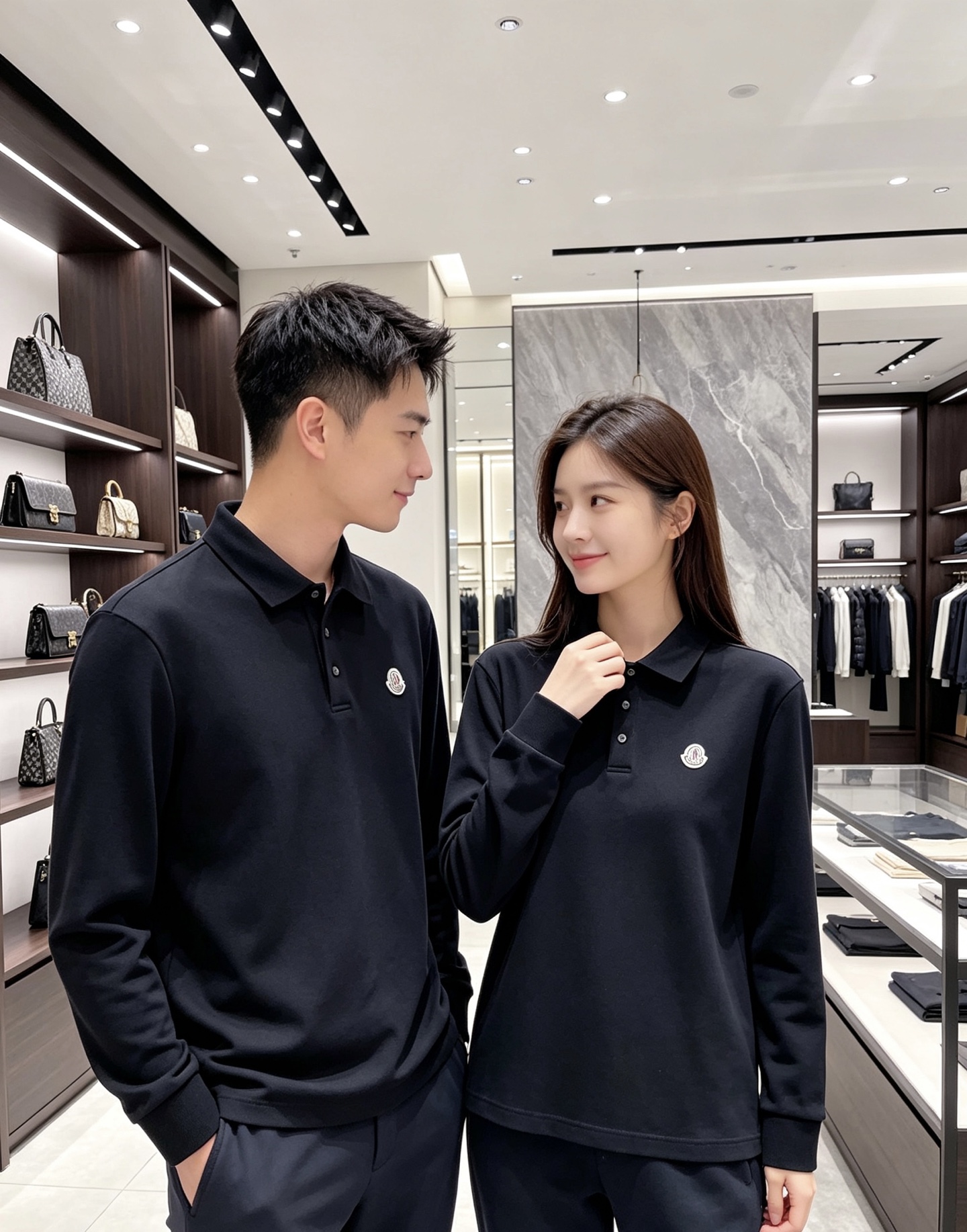 Moncler 2026秋冬蒙口长袖Polo衫 重磅珠地面料,挺括不粘身,春秋单穿、冬季内搭羽绒服都合适 经典翻领+三粒 Moncler 2026秋冬蒙口长袖Polo衫 重磅珠地面料,挺括不粘身,春秋单穿、冬季内搭羽绒服都合适 经典翻领+三粒