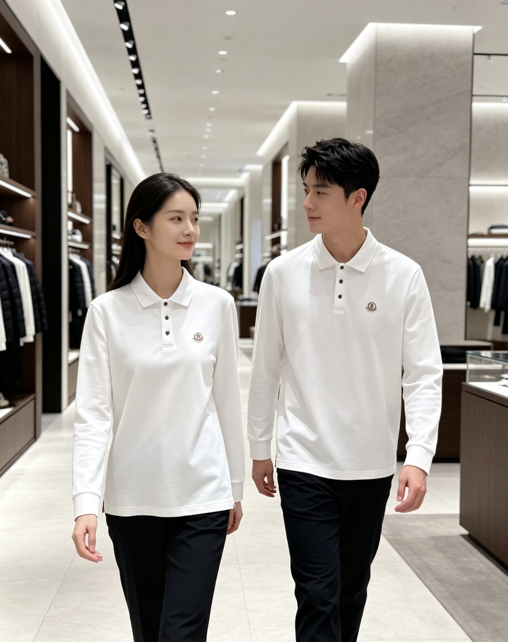 Moncler 2026秋冬蒙口长袖Polo衫 重磅珠地面料,挺括不粘身,春秋单穿、冬季内搭羽绒服都合适 经典翻领+三粒 Moncler 2026秋冬蒙口长袖Polo衫 重磅珠地面料,挺括不粘身,春秋单穿、冬季内搭羽绒服都合适 经典翻领+三粒