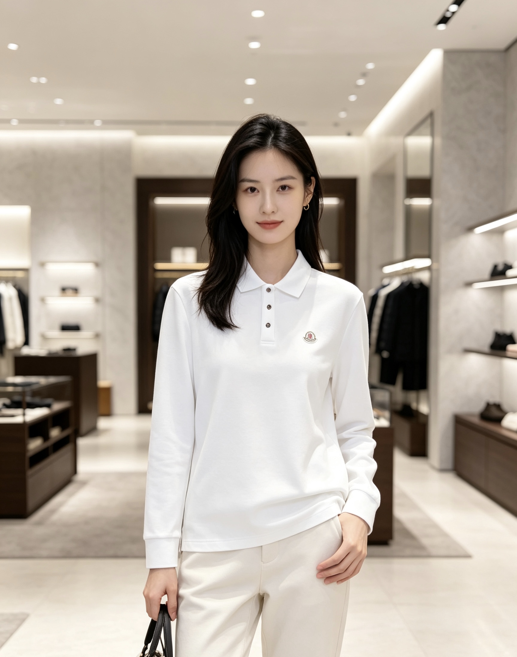 Moncler 2026秋冬蒙口长袖Polo衫 重磅珠地面料,挺括不粘身,春秋单穿、冬季内搭羽绒服都合适 经典翻领+三粒 Moncler 2026秋冬蒙口长袖Polo衫 重磅珠地面料,挺括不粘身,春秋单穿、冬季内搭羽绒服都合适 经典翻领+三粒