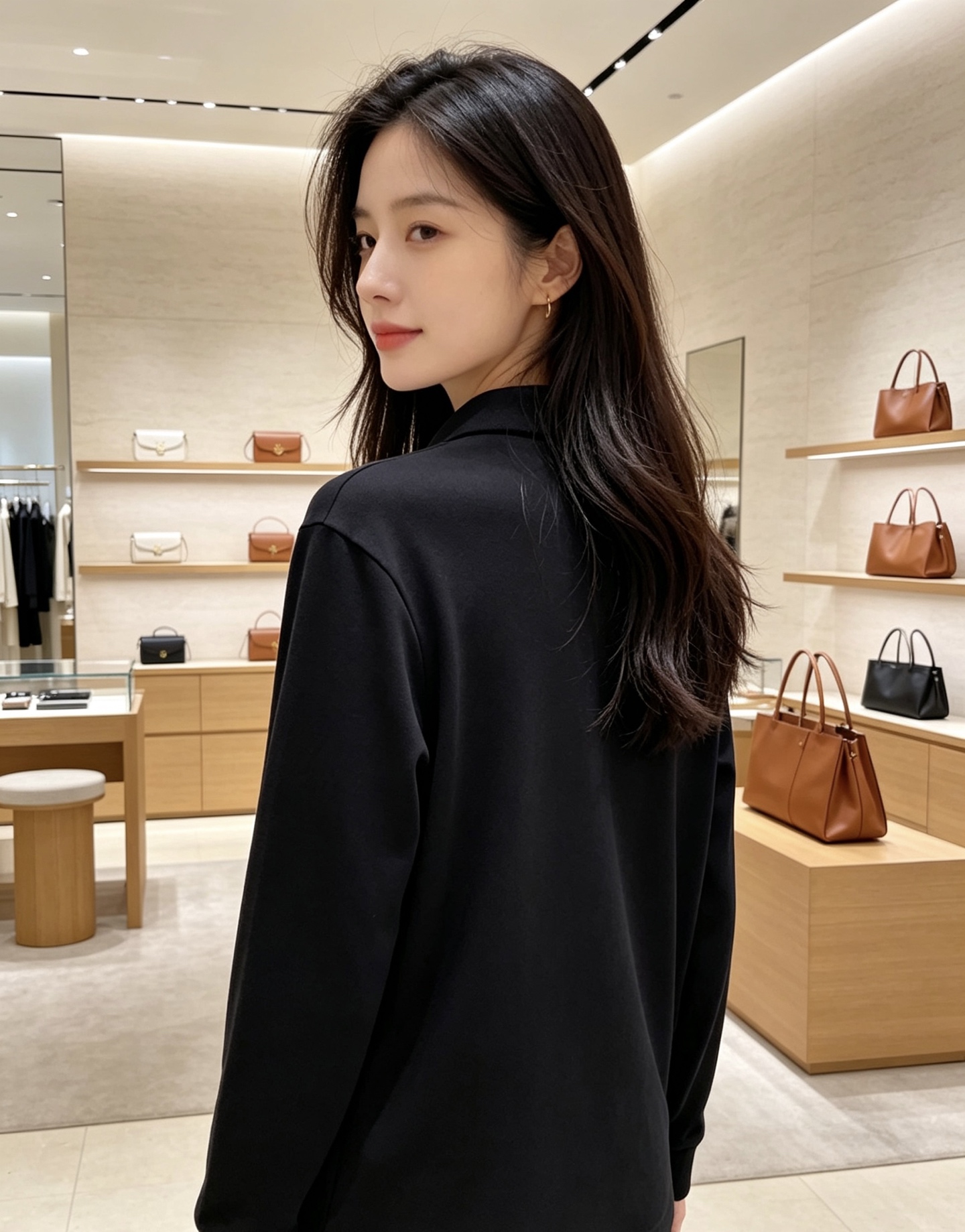 ✨Loewe 罗意威 2026秋冬新款刺绣长袖Polo，细腻珠地棉面料，透气挺括，久穿不易起皱变形 经典翻领三粒扣，版型