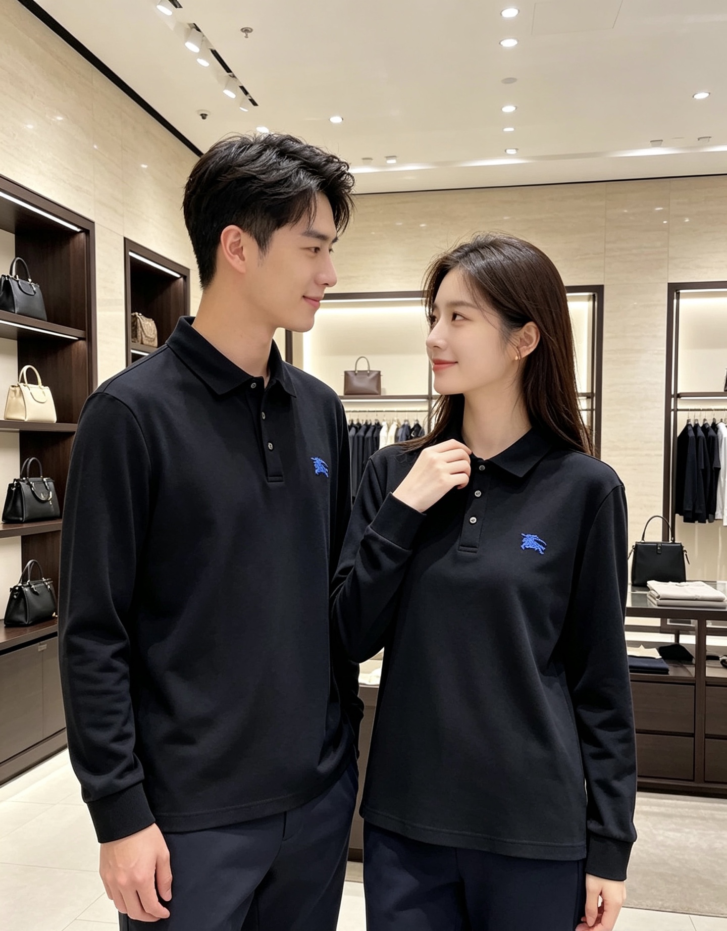Burberry 巴宝莉 2026秋冬蓝标战马长袖Polo 高密珠地棉面料,软糯透气,上身挺括有型,反复洗不易起球发白 Burberry 巴宝莉 2026秋冬蓝标战马长袖Polo 高密珠地棉面料,软糯透气,上身挺括有型,反复洗不易起球发白