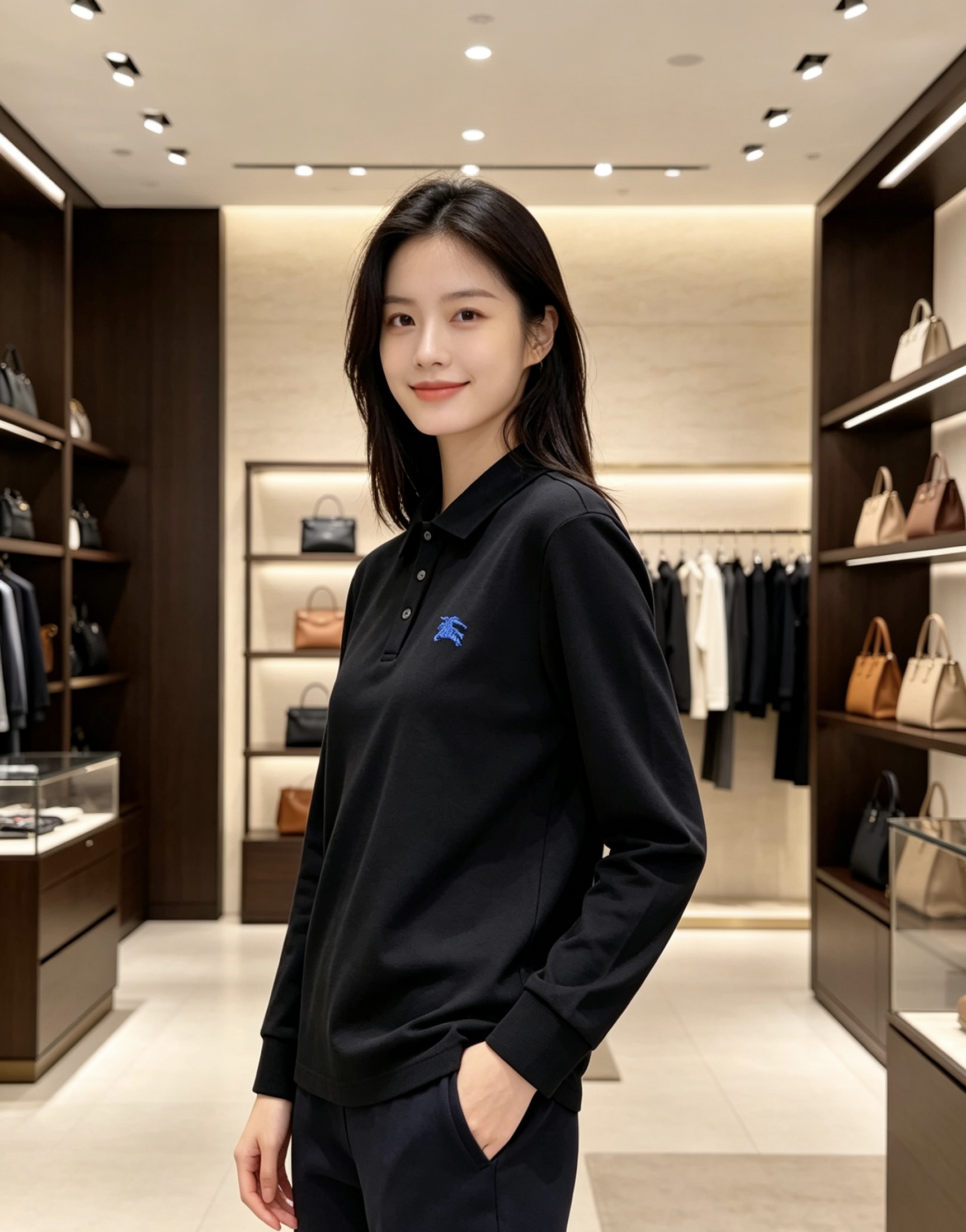 Burberry 巴宝莉 2026秋冬蓝标战马长袖Polo 高密珠地棉面料,软糯透气,上身挺括有型,反复洗不易起球发白 Burberry 巴宝莉 2026秋冬蓝标战马长袖Polo 高密珠地棉面料,软糯透气,上身挺括有型,反复洗不易起球发白