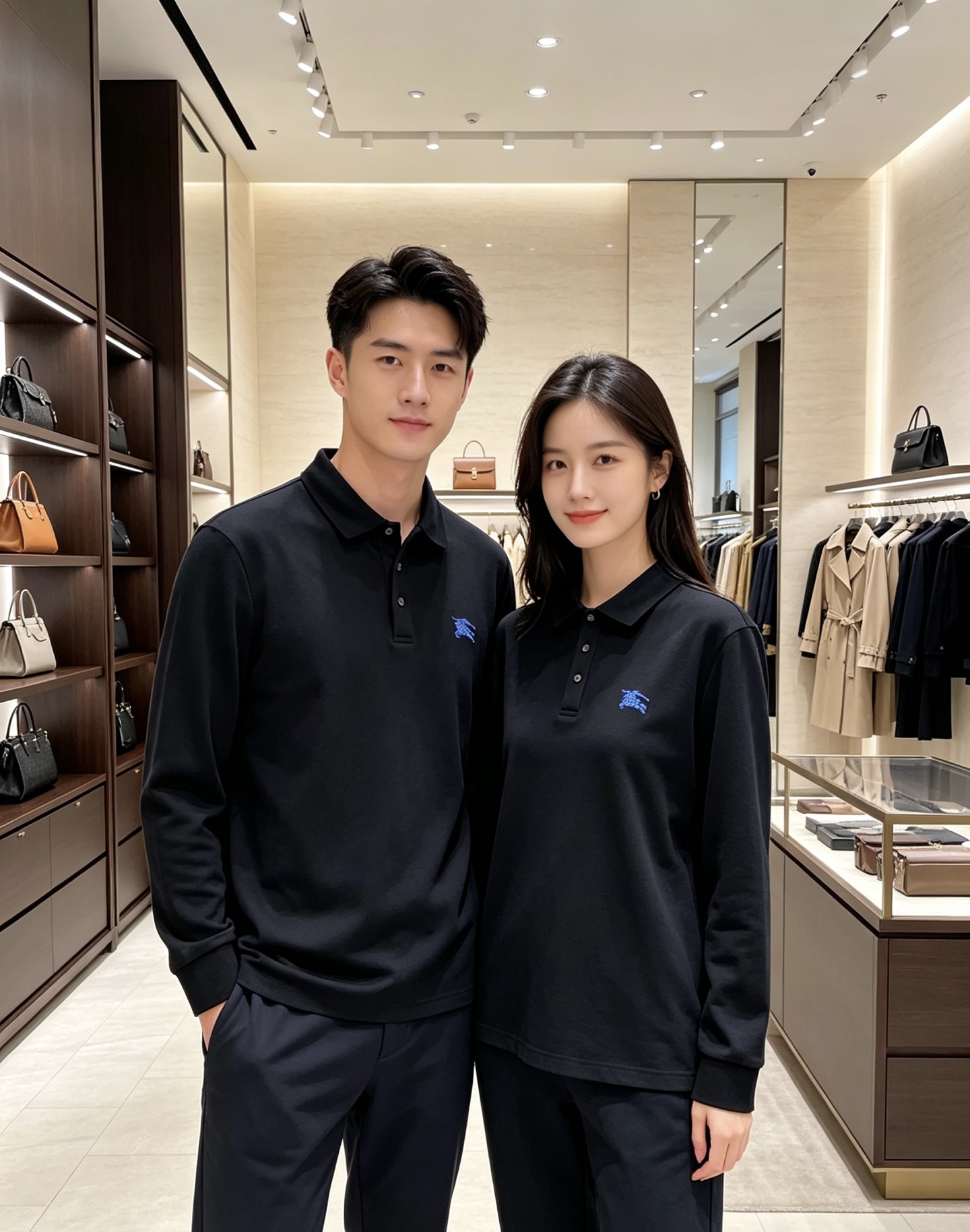 Burberry 巴宝莉 2026秋冬蓝标战马长袖Polo 高密珠地棉面料,软糯透气,上身挺括有型,反复洗不易起球发白 Burberry 巴宝莉 2026秋冬蓝标战马长袖Polo 高密珠地棉面料,软糯透气,上身挺括有型,反复洗不易起球发白